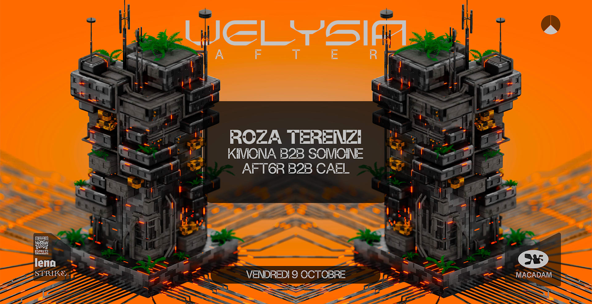 Velysia | After Macadam Jour 1, Ven. 9 Octobre