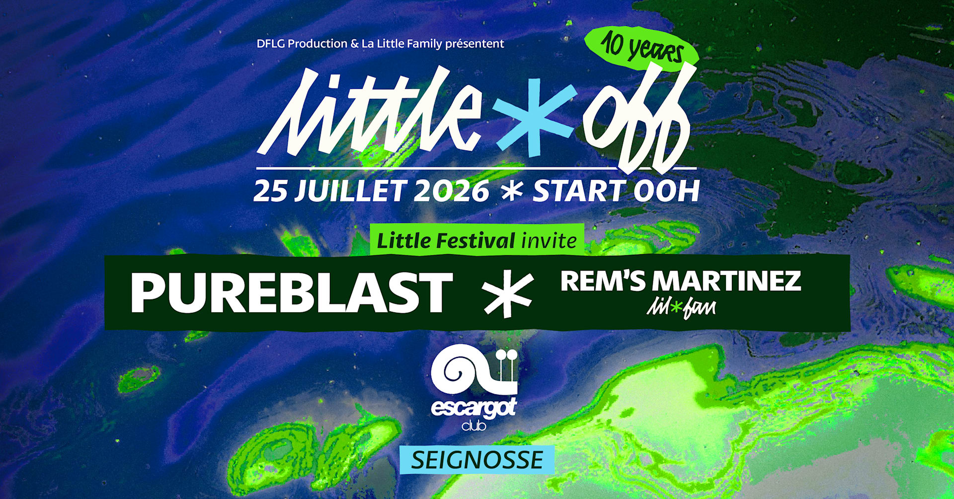 Little Festival Off#8 Pure Blast + Rem’S Martinez