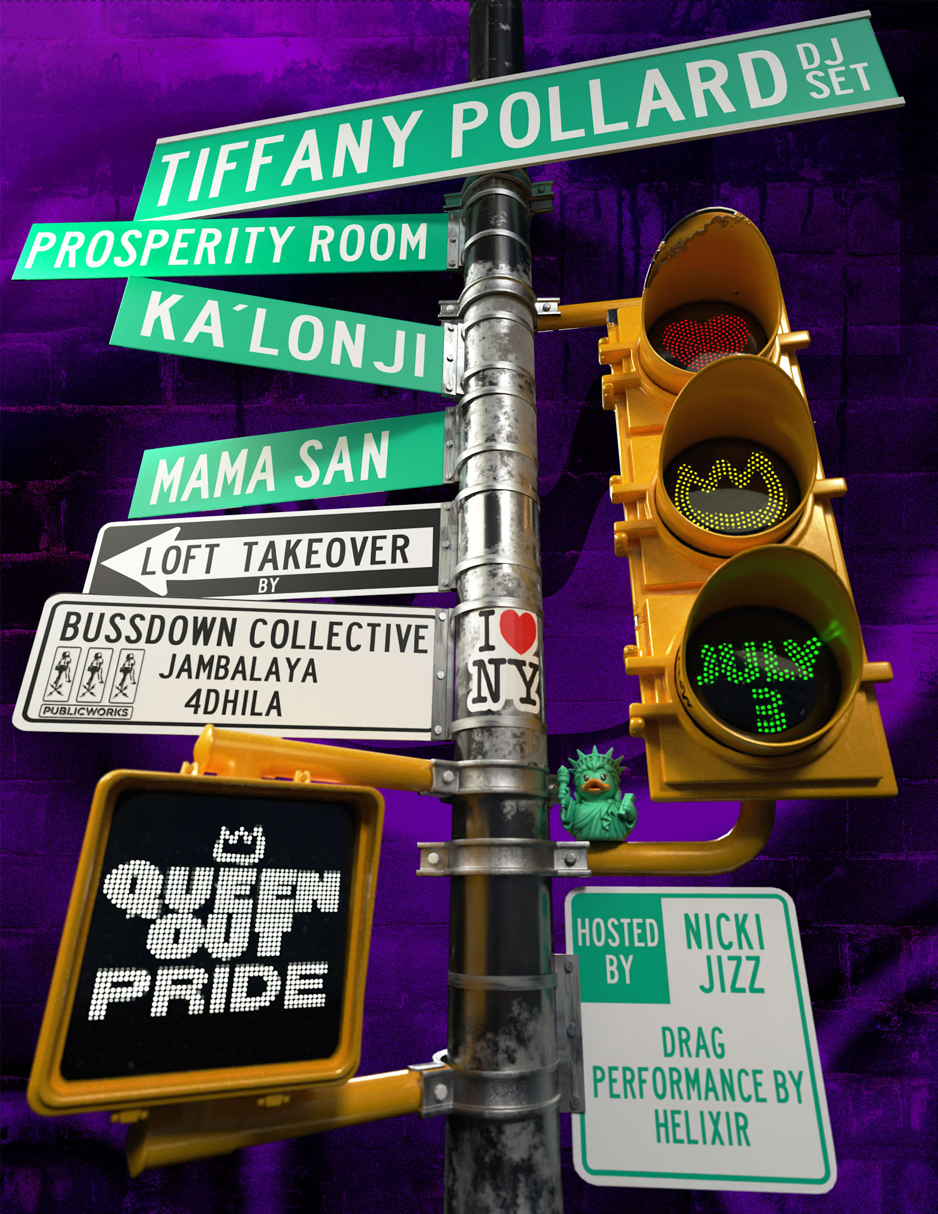 Queen Out Pride: Tiffany 'new York' Pollard, Prosperity Room