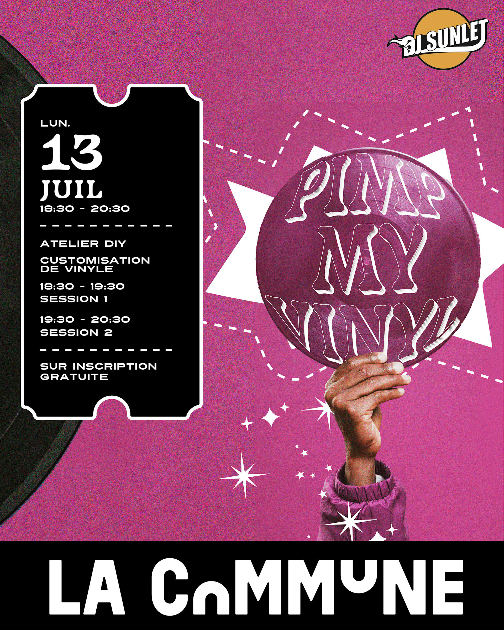 Pimp My Vinyl Avec Dj Sunlet