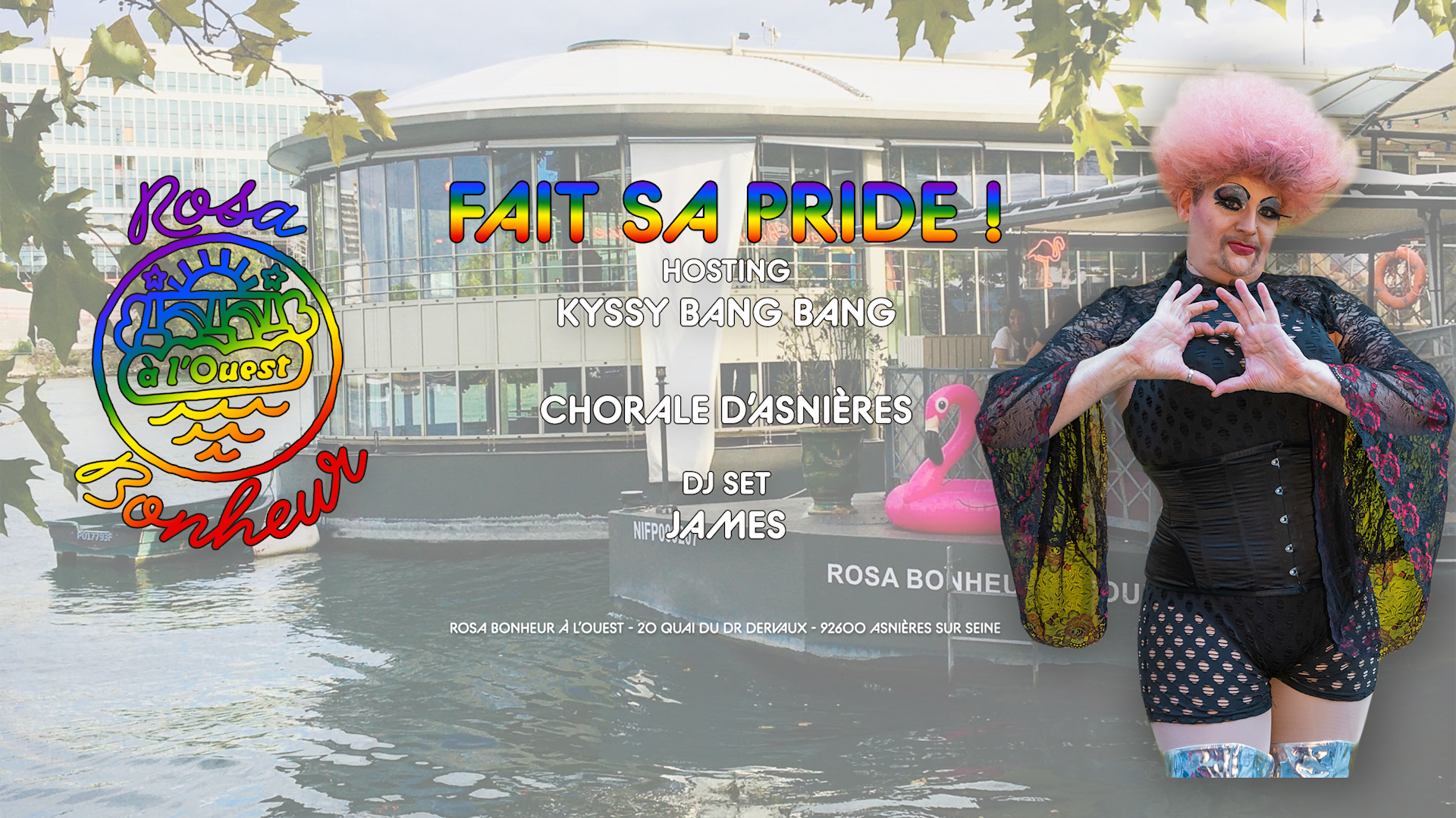 Le Rosa Bonheur À L'ouest Fait Sa Pride !