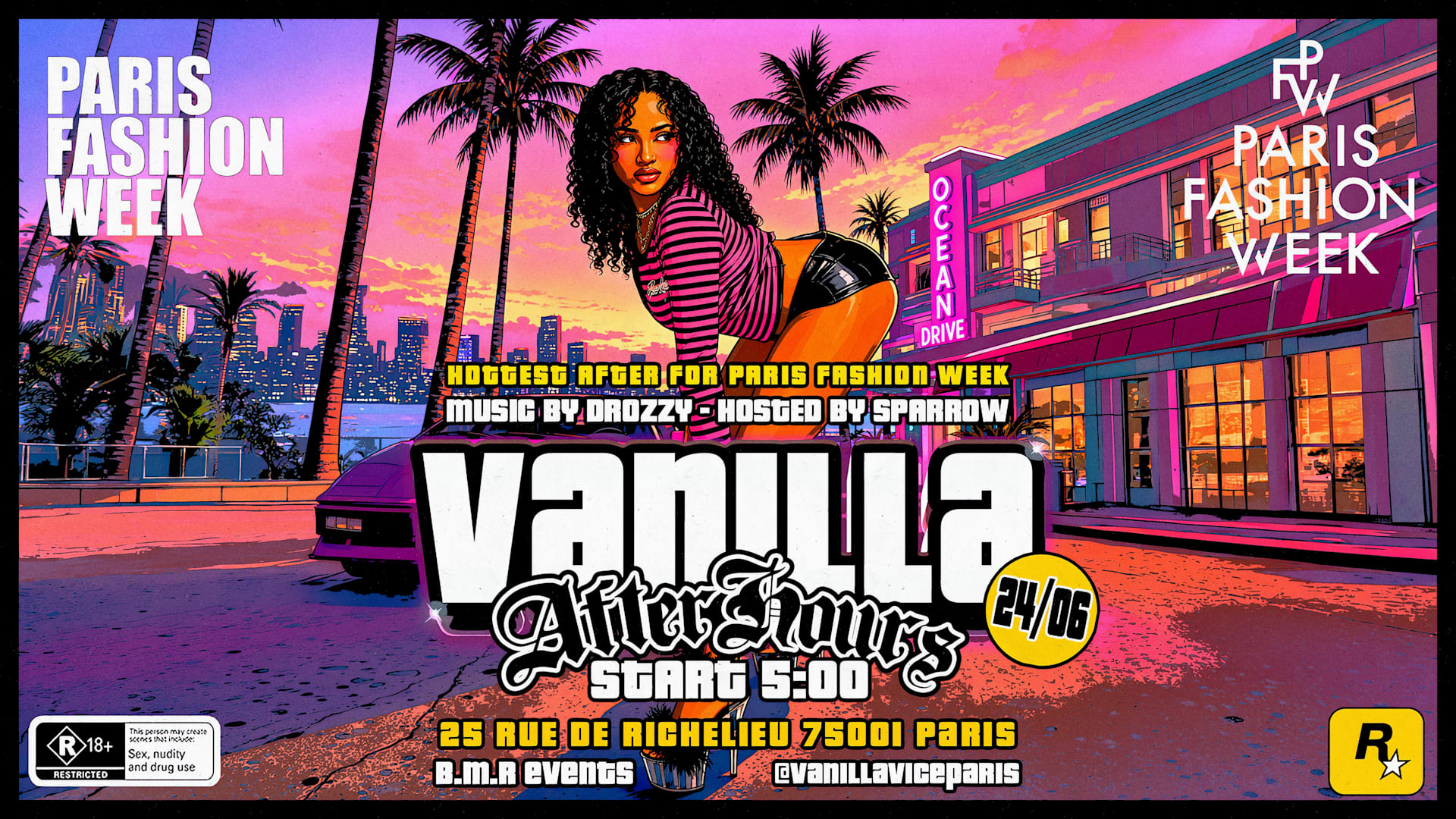 Vanilla Vice | After Pfw Édition 23/06