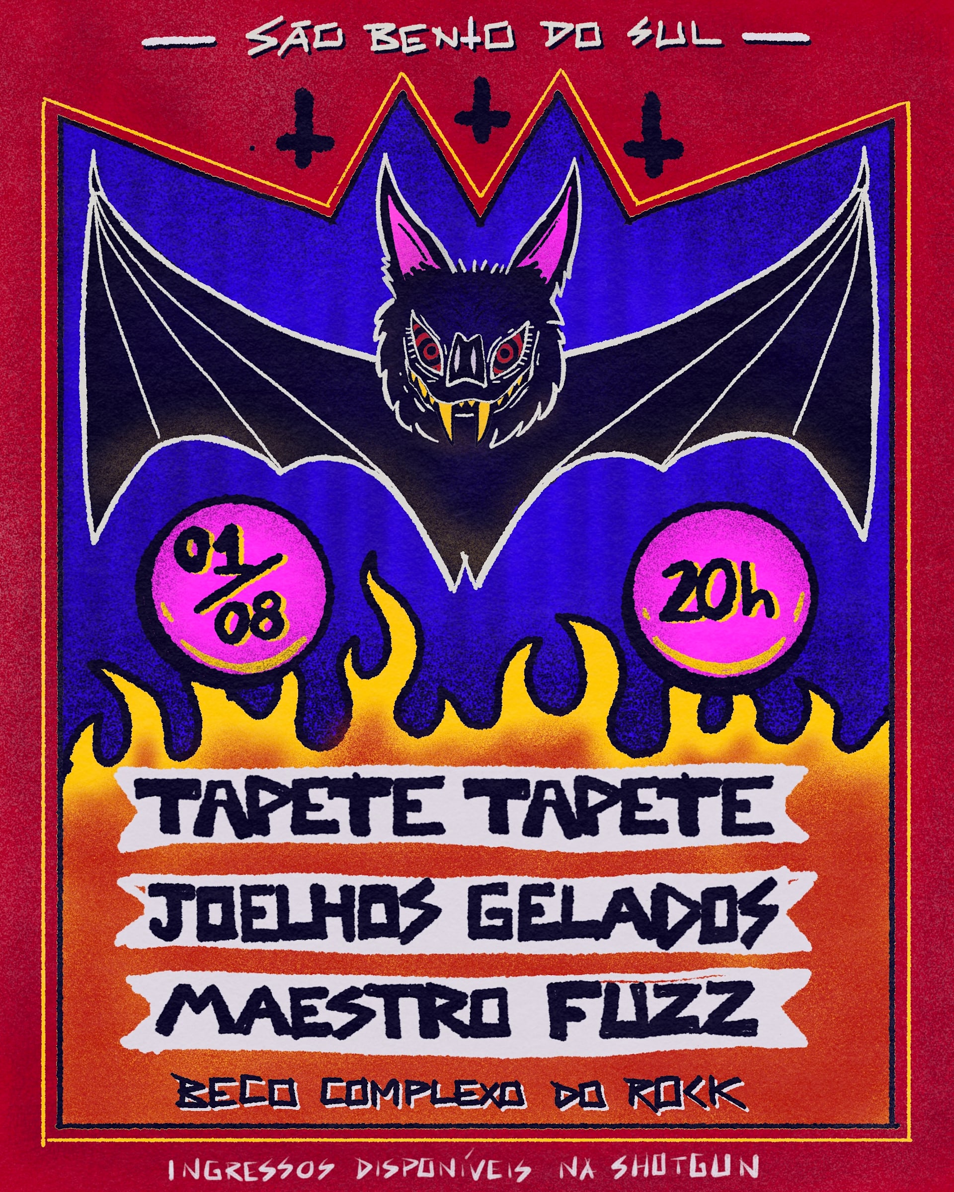 Sbs: Tapete Tapete + Joelhos Gelados + Maestro Fuzz