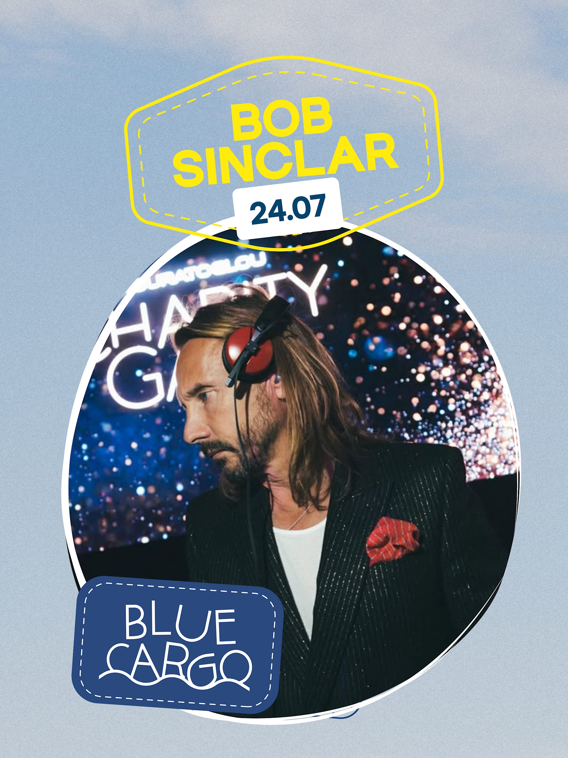 Le Blue Cargo Invite Bob Sinclar