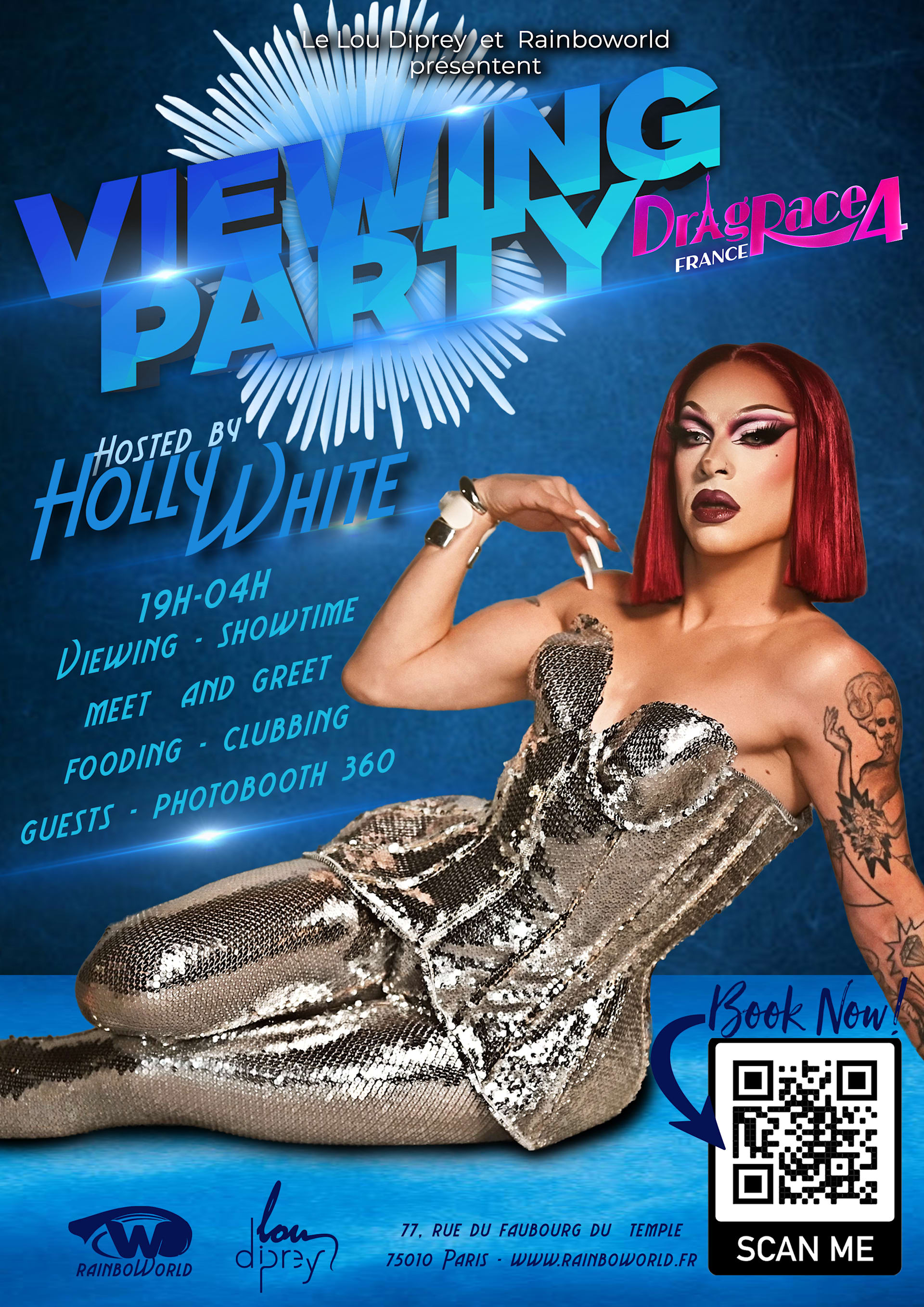 Viewing Party Drag Race France By Ginger B!Tch S04 Ep04