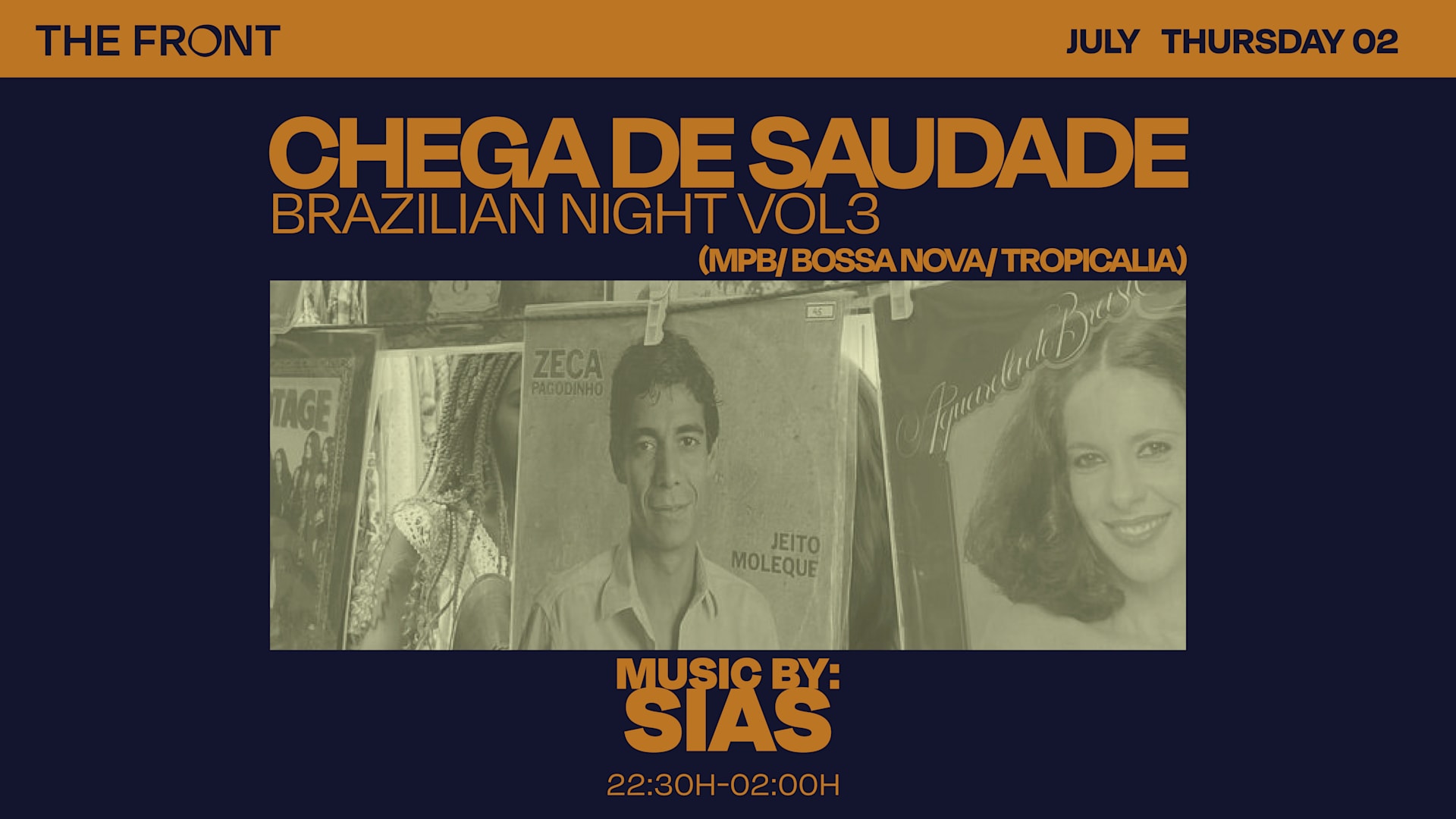 Chega De Saudade Brazilian Night W/ Sias