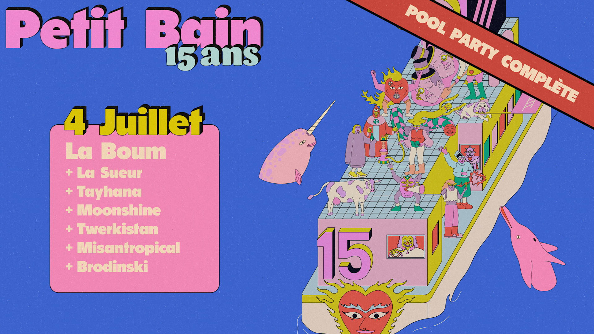 Petit Bain 15 Ans: La Boum Avec Moonshine, Brodinski & More
