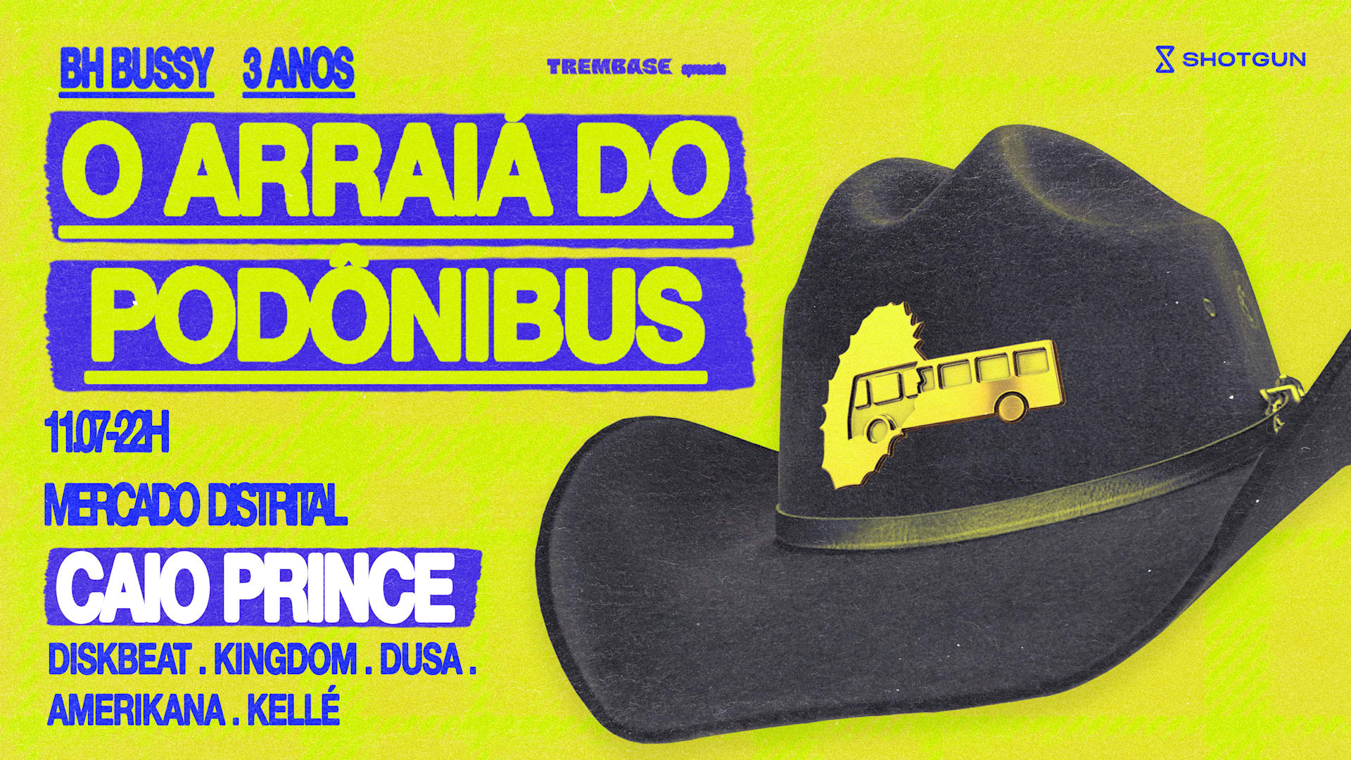 Bh Bussy 3 Anos: O Arraiá Do Podônibus
