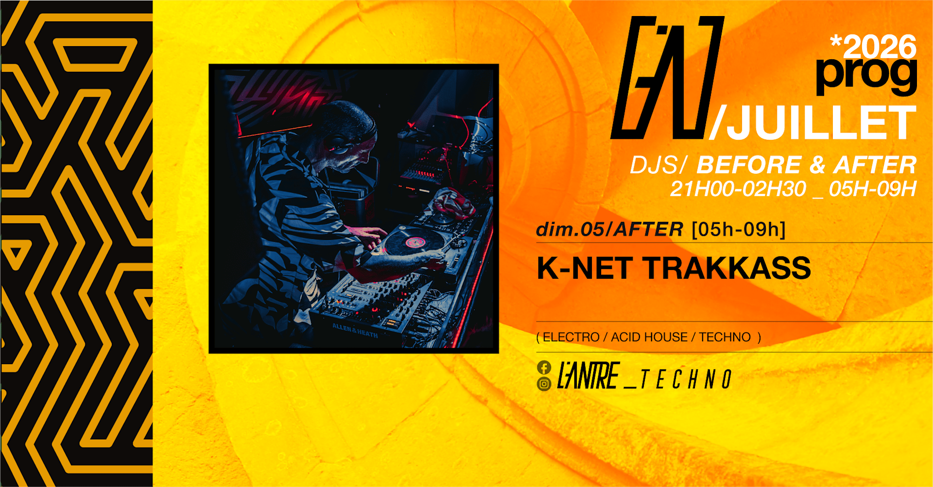 K-Net Trakkass — Electro / Acid House / Techno