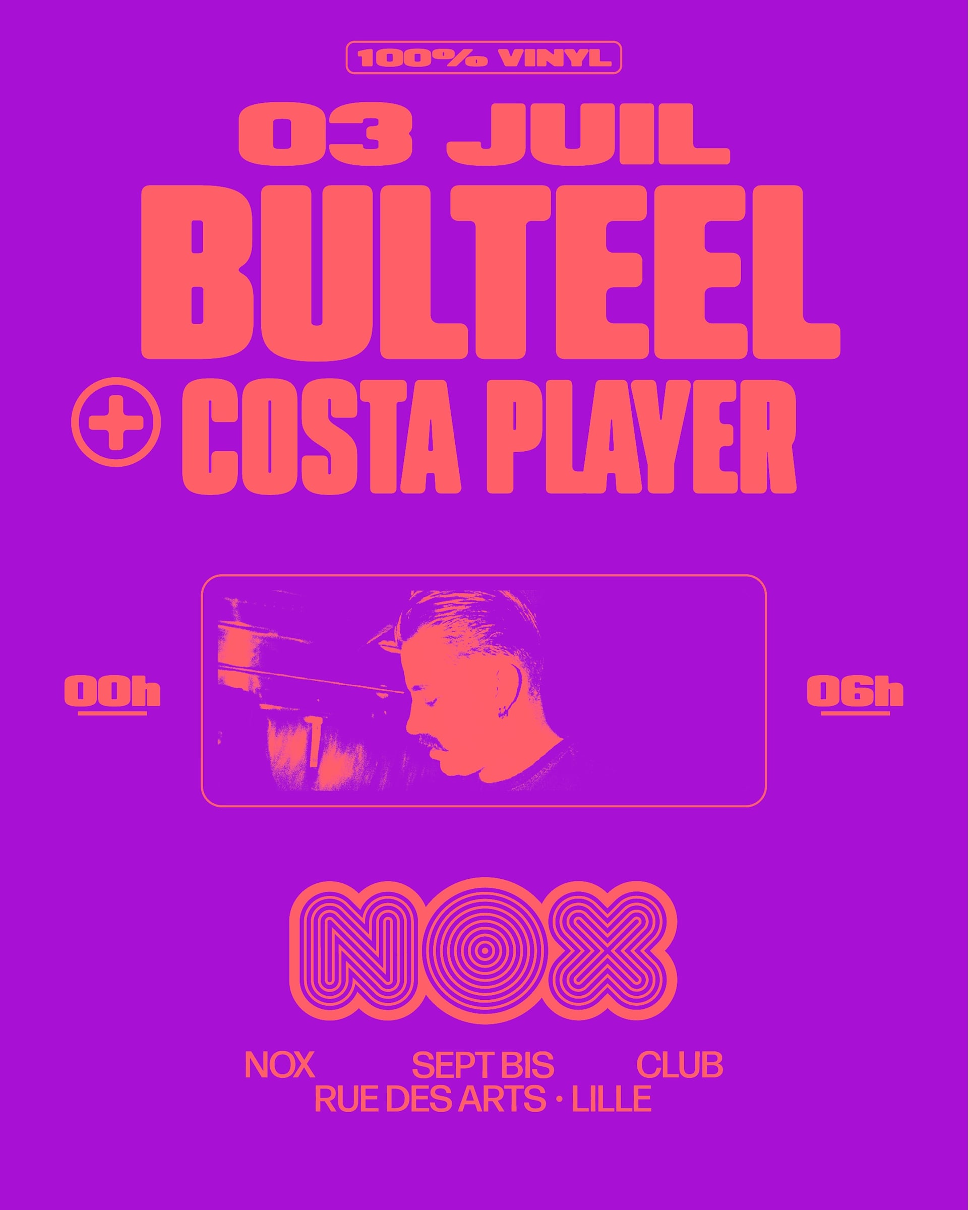 Bulteel + Costa Player Au Nox Club De Lille