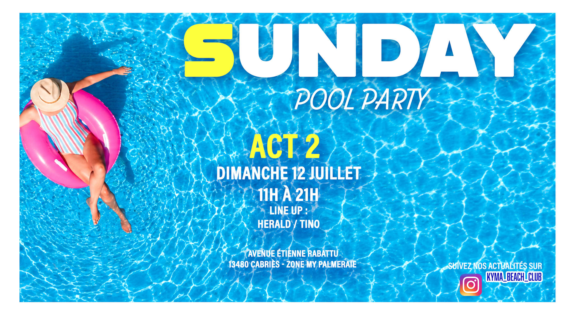 Sunday Pool Party 2@ Kyma Beach Club