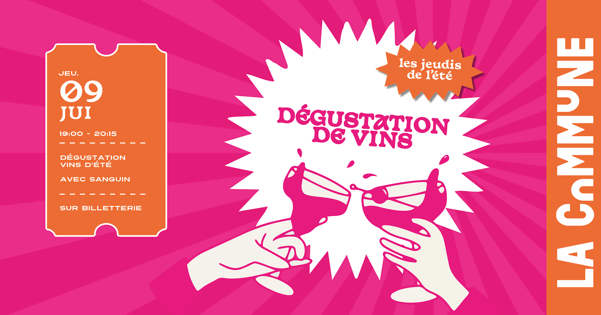 Dégustation Des Vins De L'été