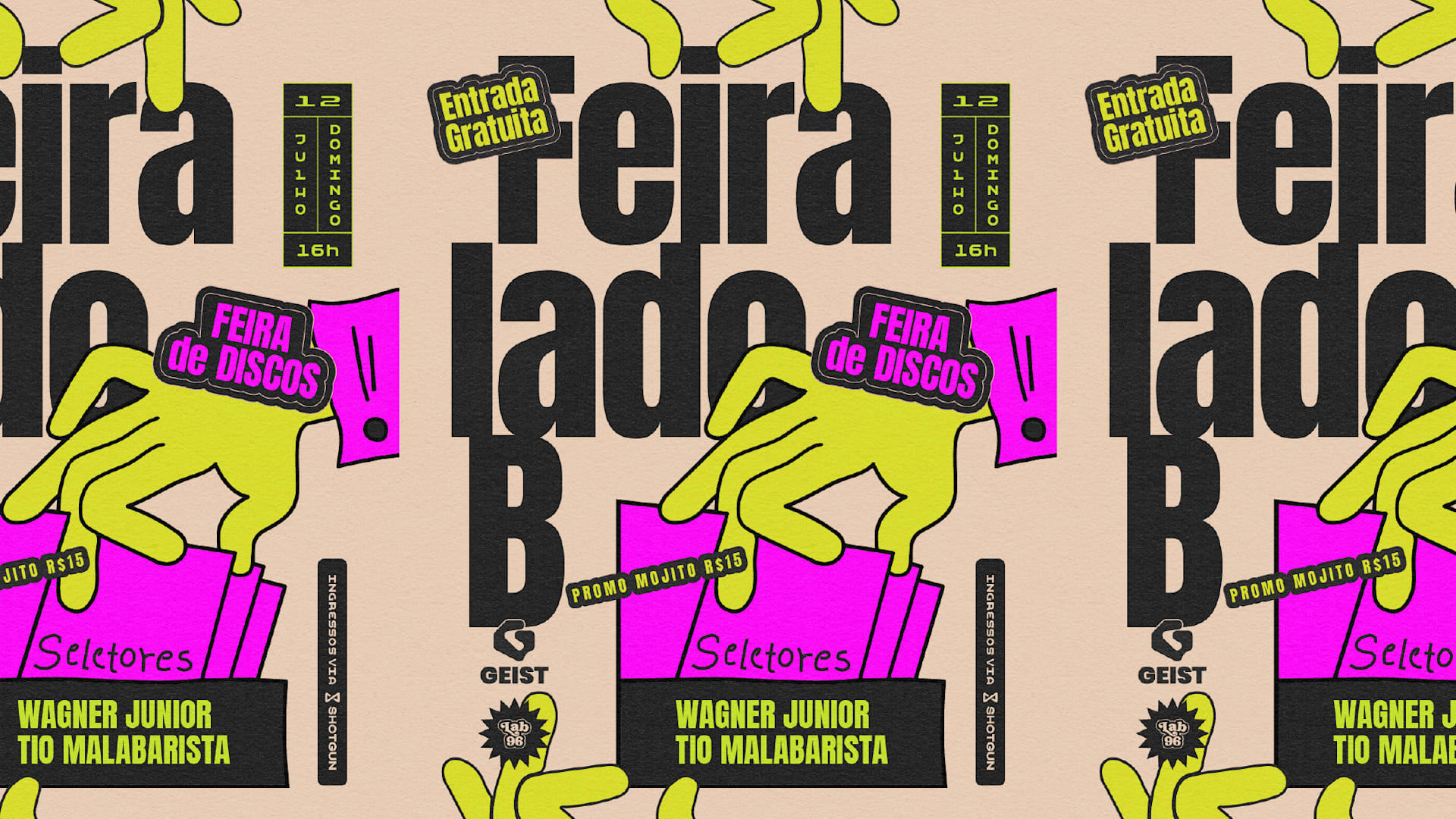 Feira Lado B - Feira De Vinil