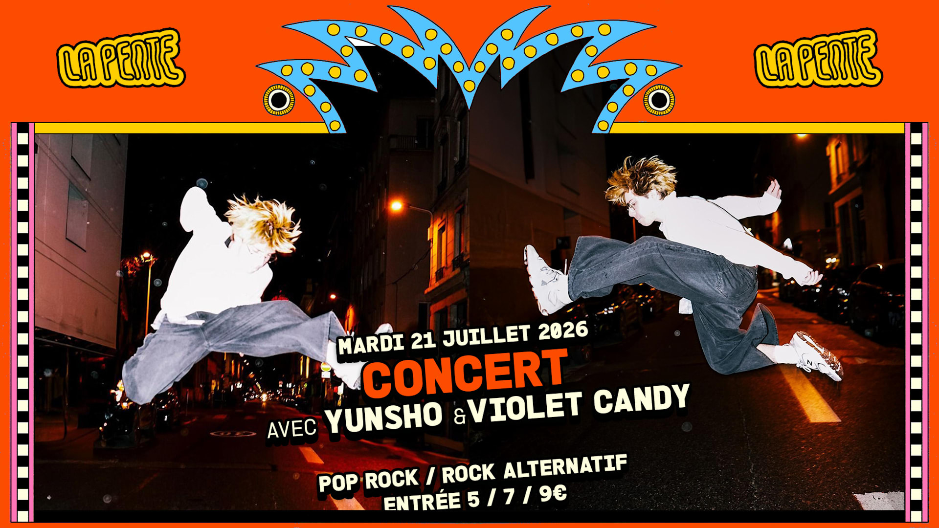 Concert : Yunsho & Violet Candy [Pop Rock Alternatif]