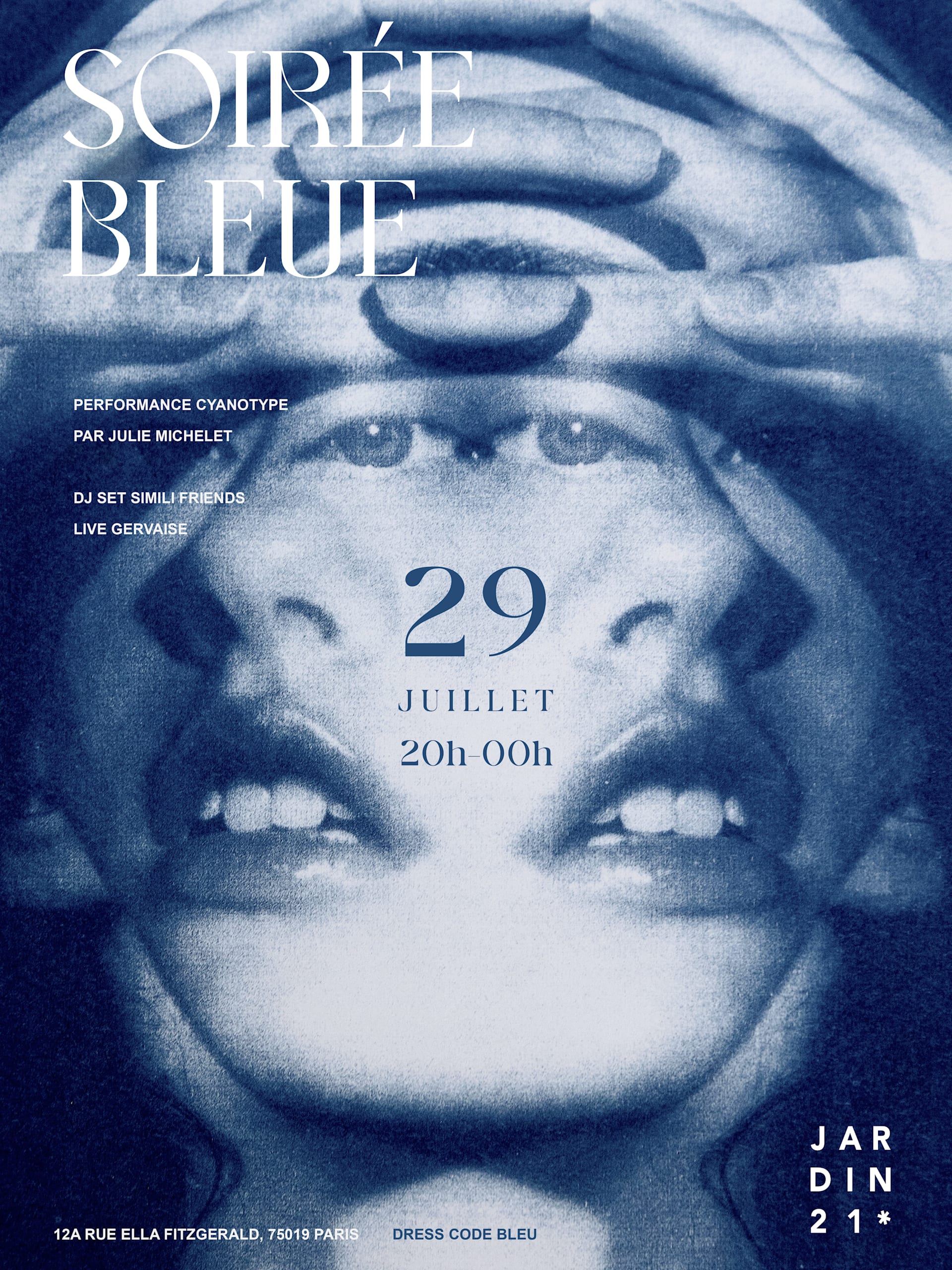 Épreuves Bleues X Jardin21 ☘︎ Dj Sets