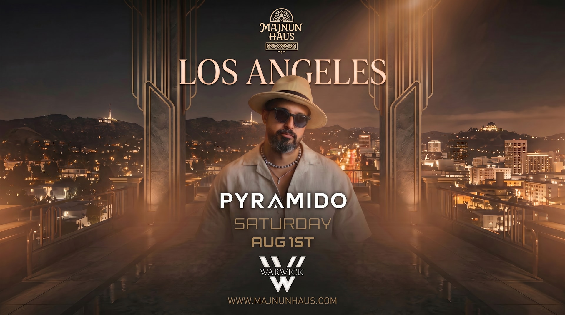 Majnun Haus X Pyramido | Los Angeles