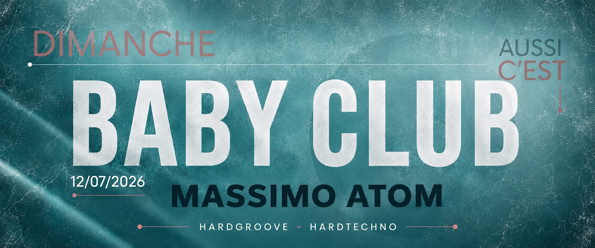 Dimanche Aussi C'est Baby : Atom + Massimo