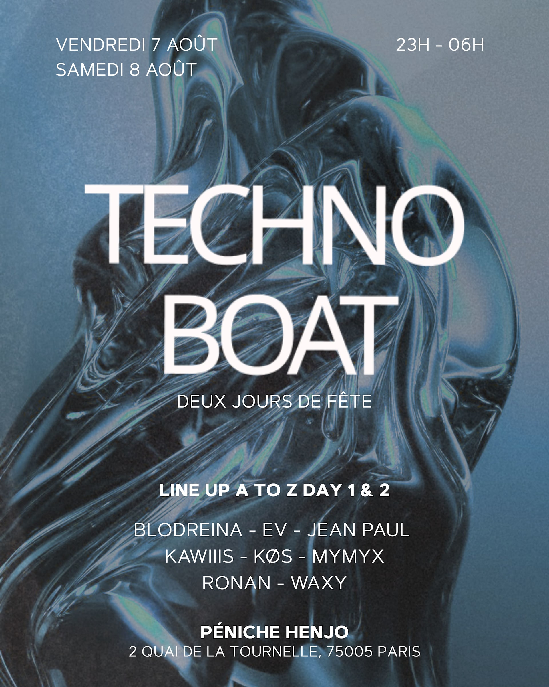 Techno Boat #16 & #17 - Opening De Saison