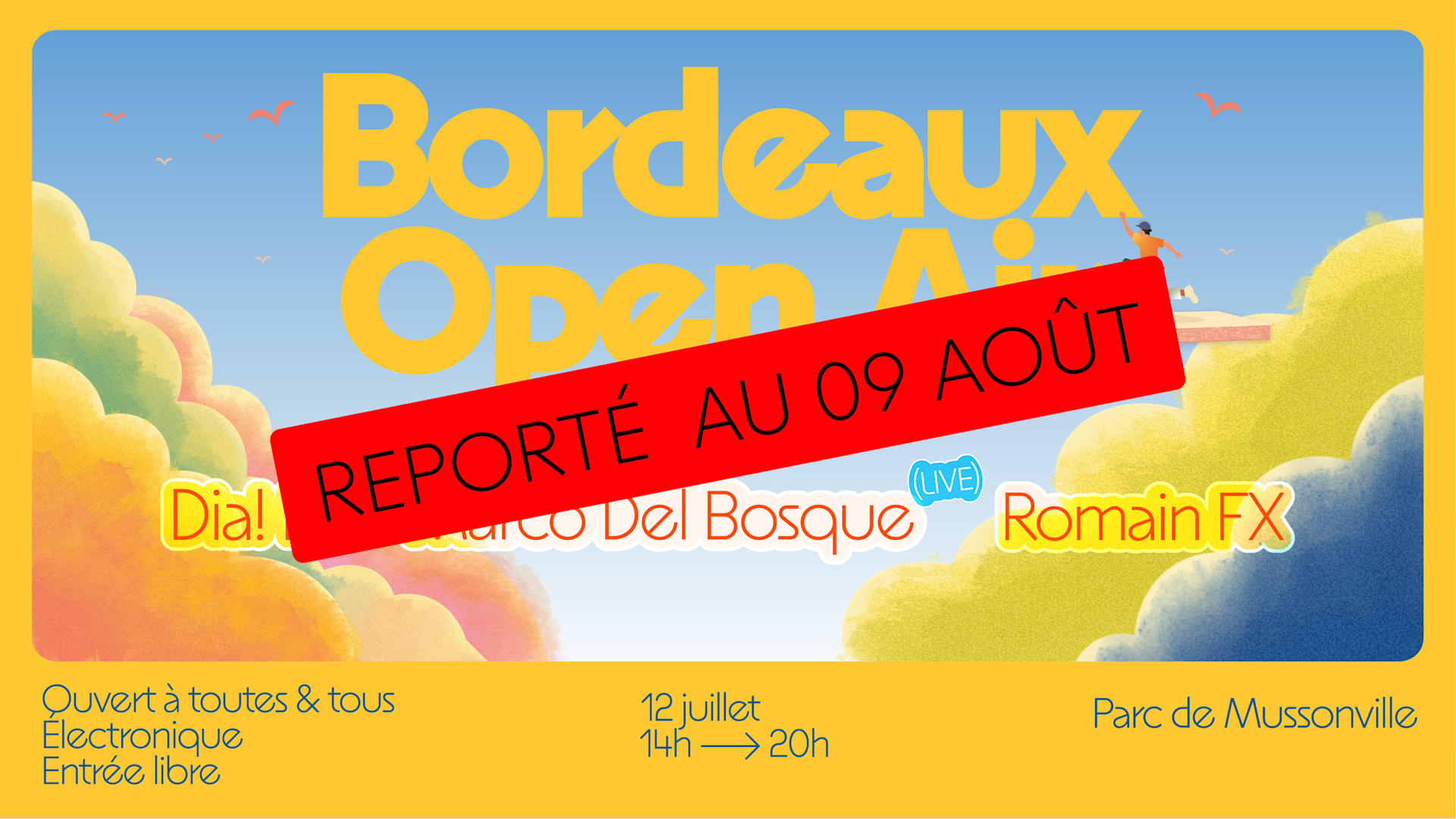 Bordeaux Open Air - 09.08 - Parc De Mussonville