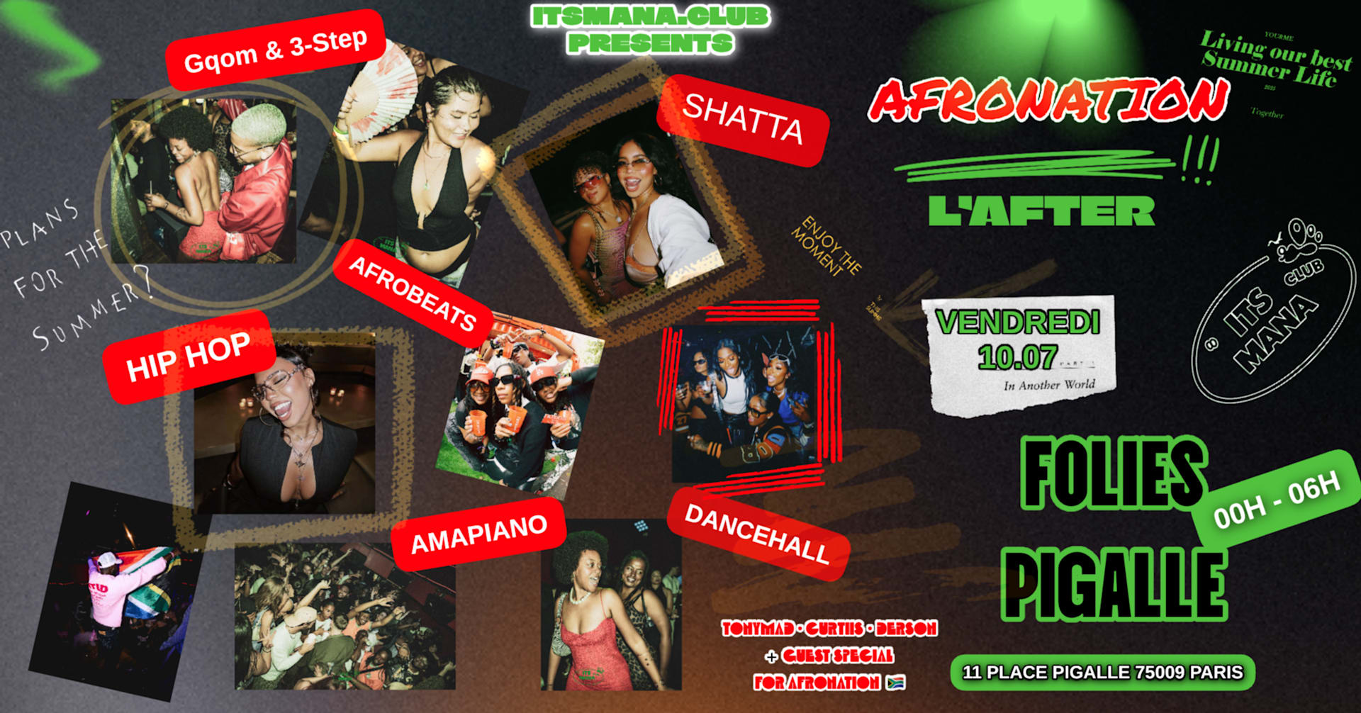 After Afronation By Itsmana.Club  - Vendredi 10 Juillet