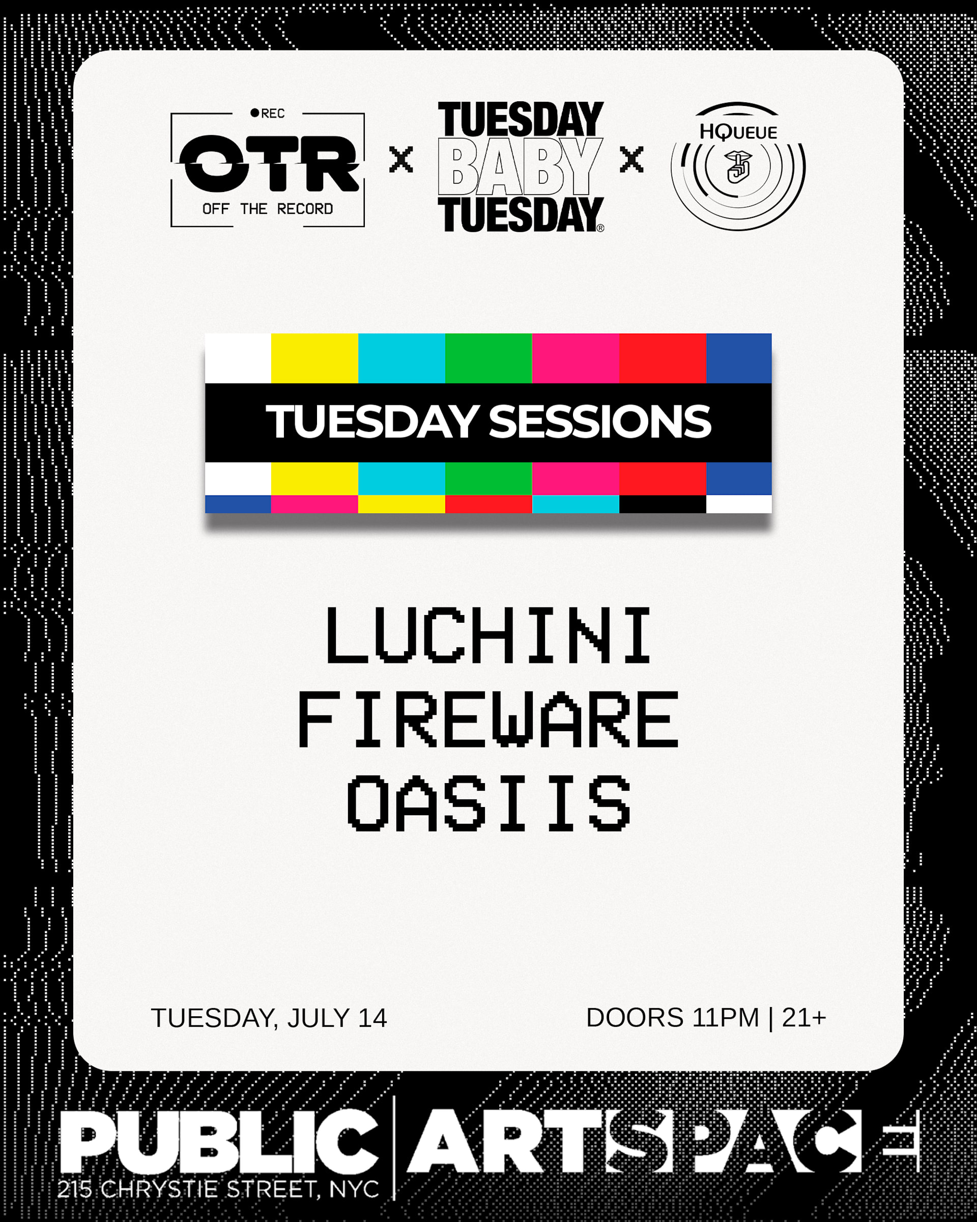 Off The Record Tuesday Sessions At Public Hotel 071426