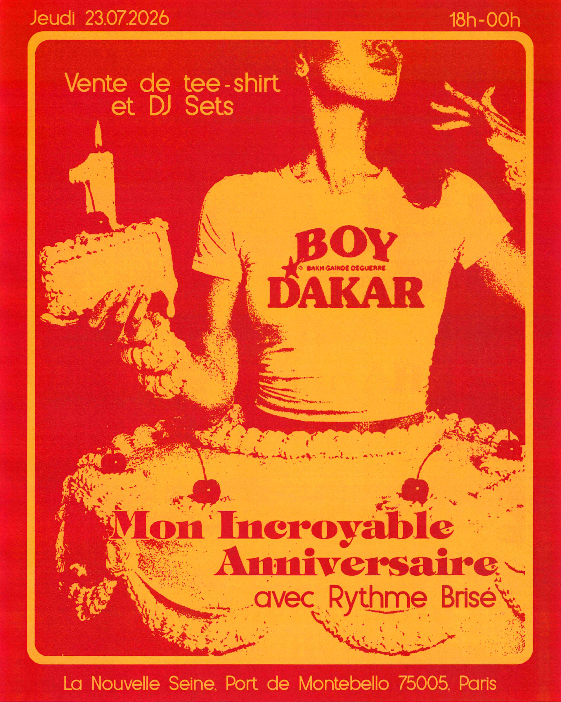 Mon Incroyable Anniversaire — Boy Dakar Avec Rythme Brisé
