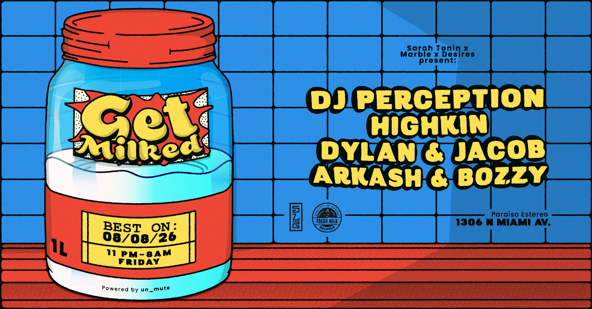 Get Milked: Dj Perception (Uk)