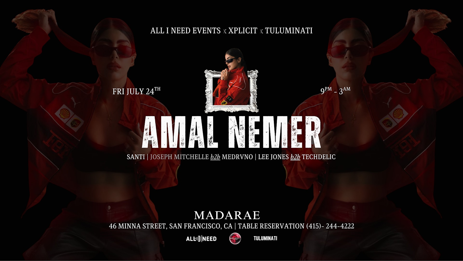 Amal Nemer (Nervous Records - Hurry Up Slowly) At Madarae