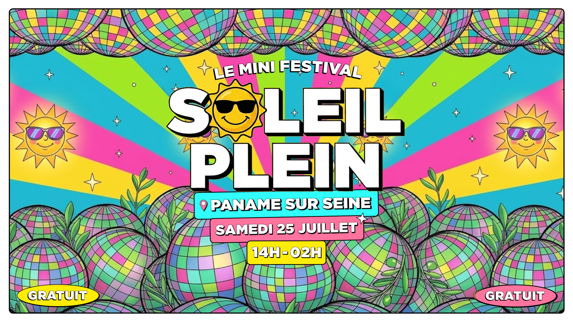 Soleil Plein Invite : Smk, Fineline & Tahar
