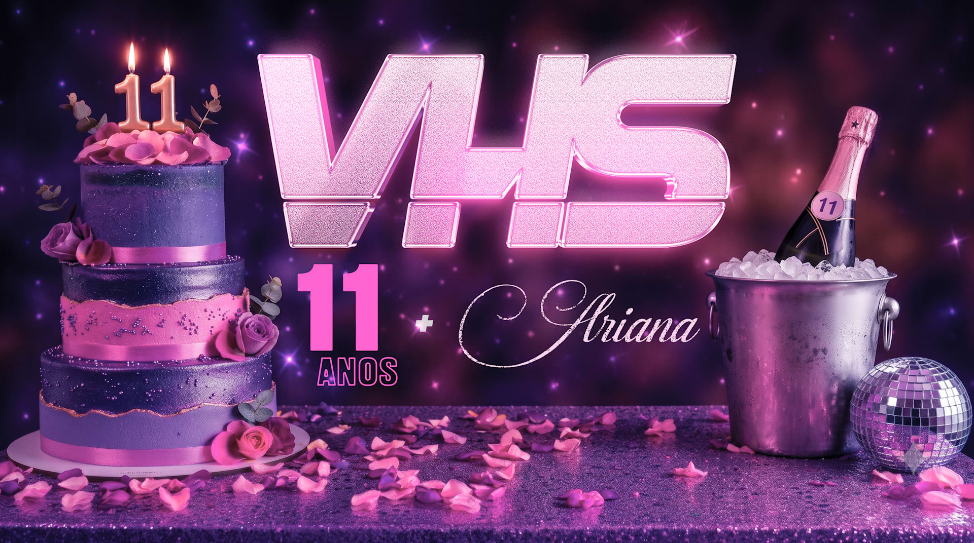 Vhs 11 Anos + Vhs Ariana