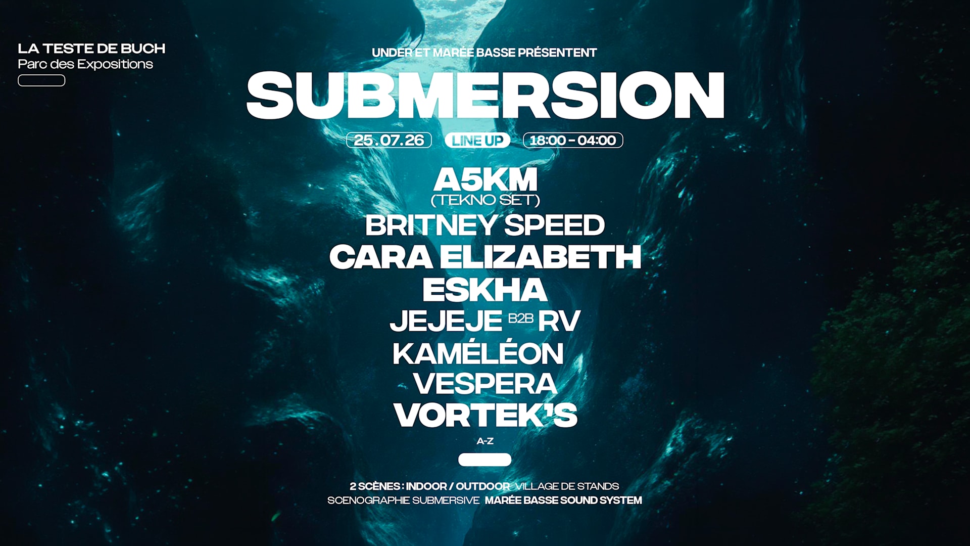 Under Events Et Marée Basse Présentent : Submersion