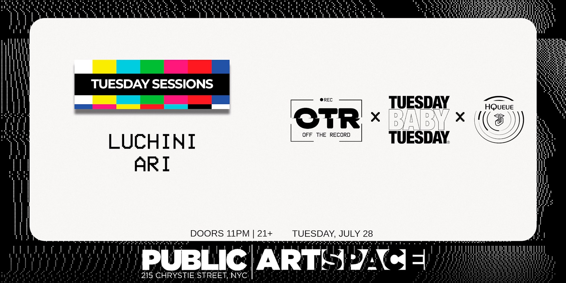 Off The Record Tuesday Sessions At Public Hotel 072826