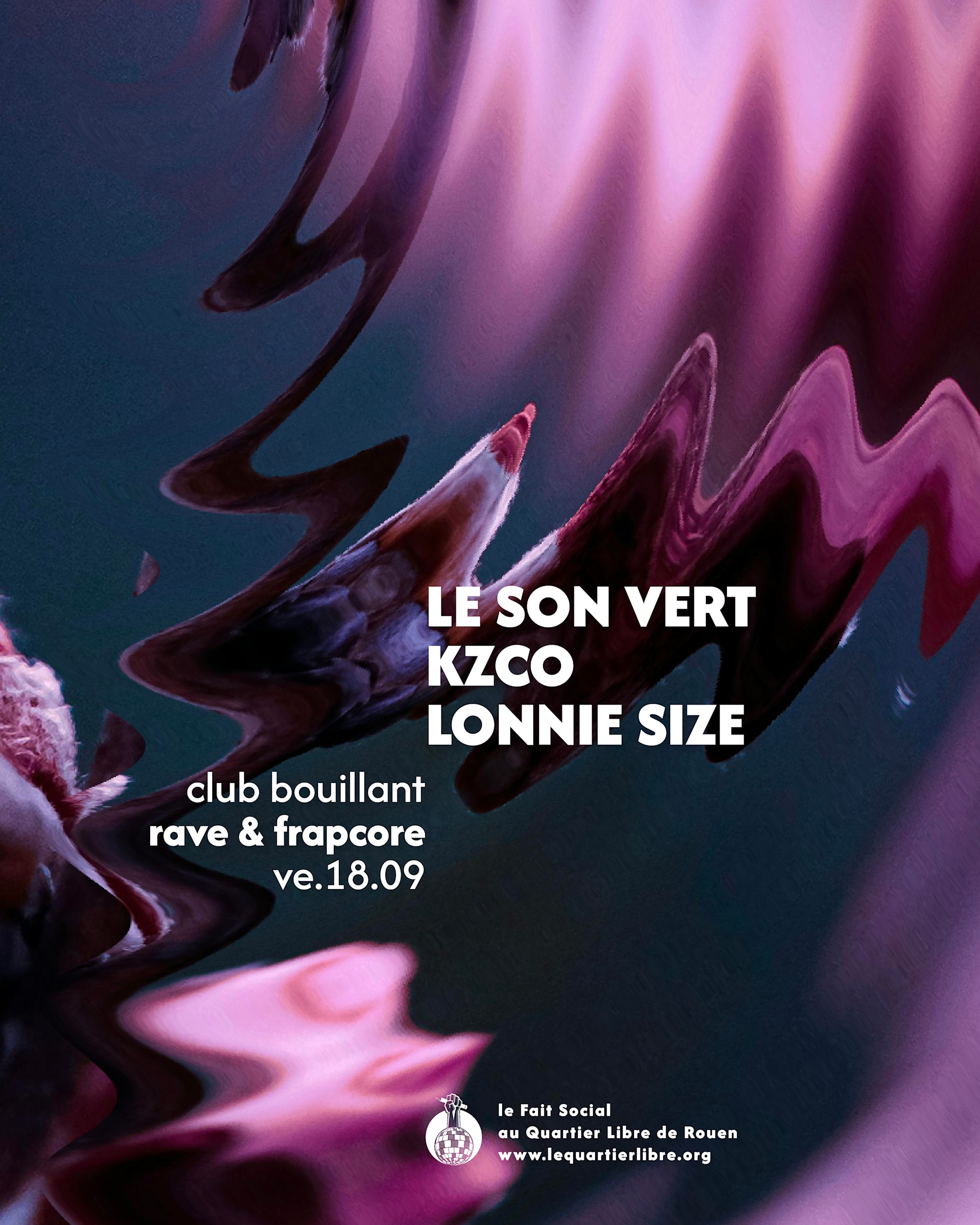 Club Bouillant - Le Son Vert · Kzco · Lonnie Size