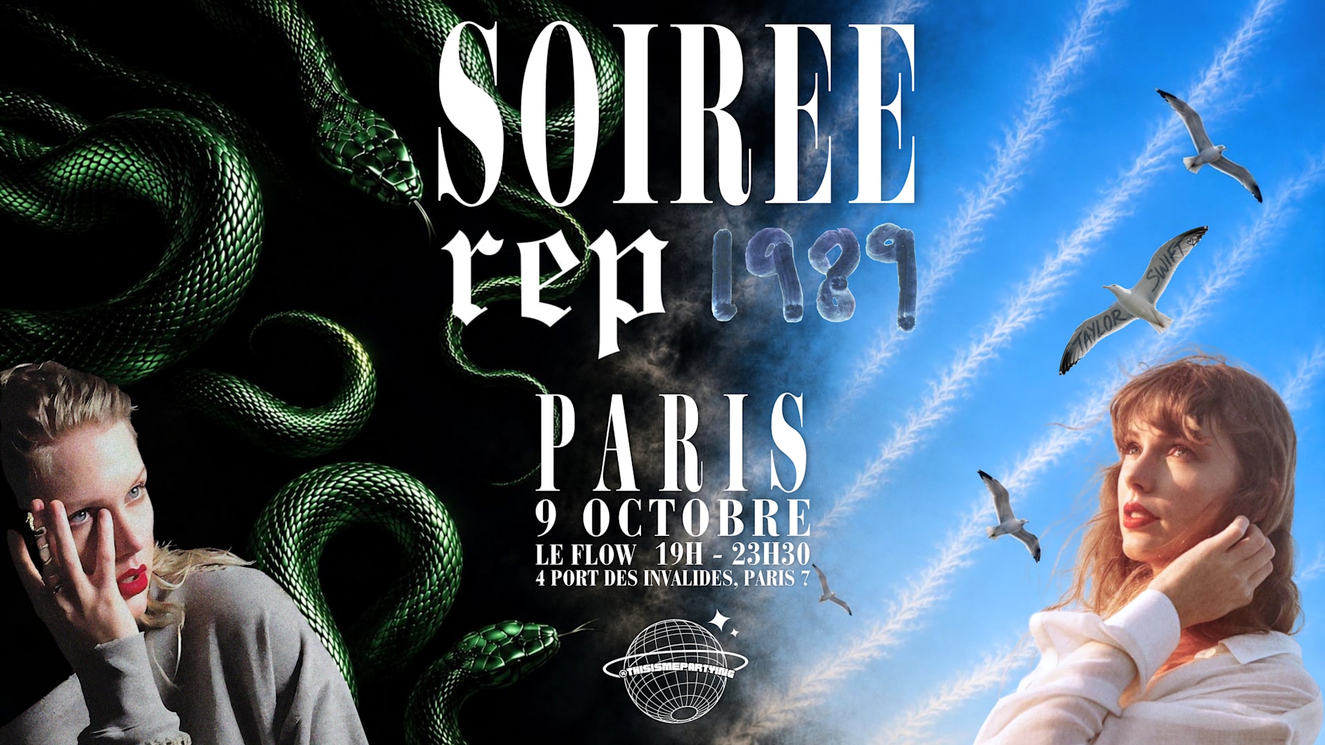 Soirée Reputation X 1989 Paris