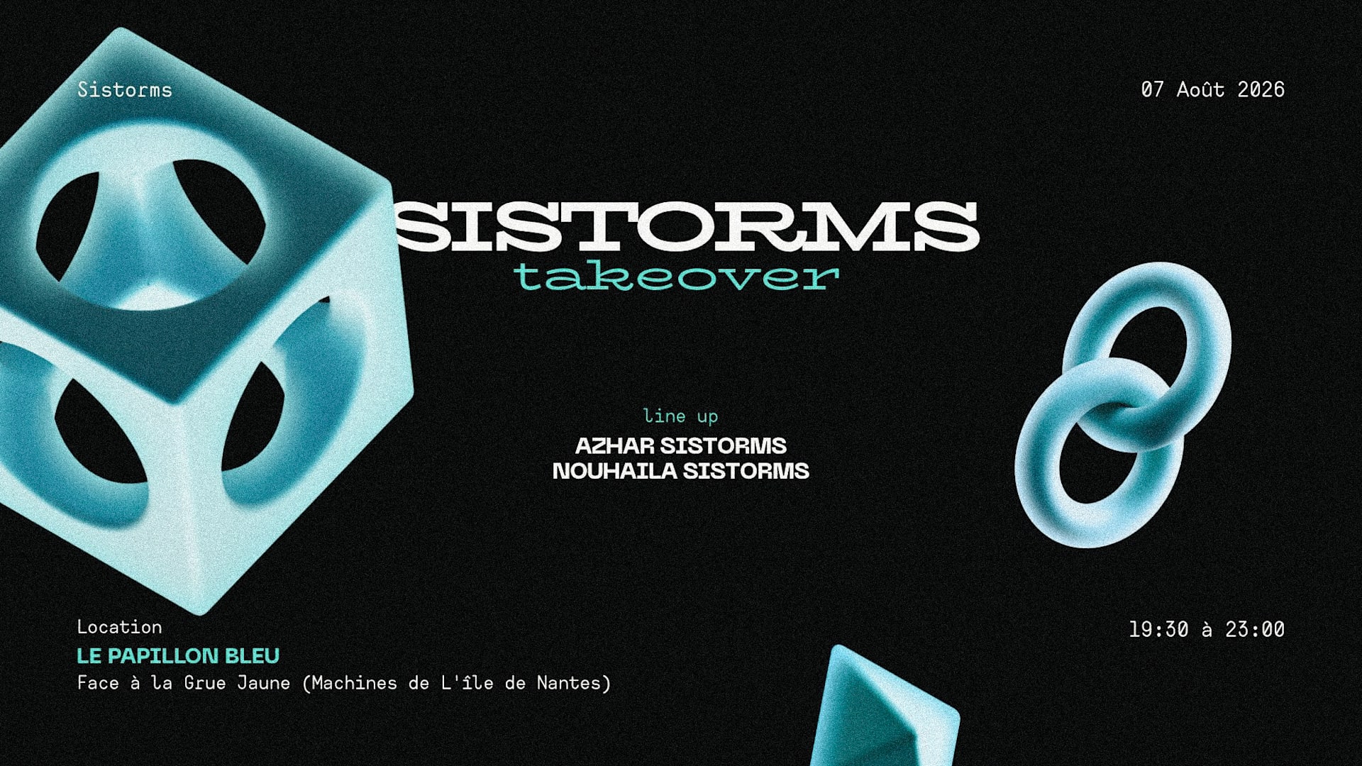 💙Sistorms Takeover 💙
