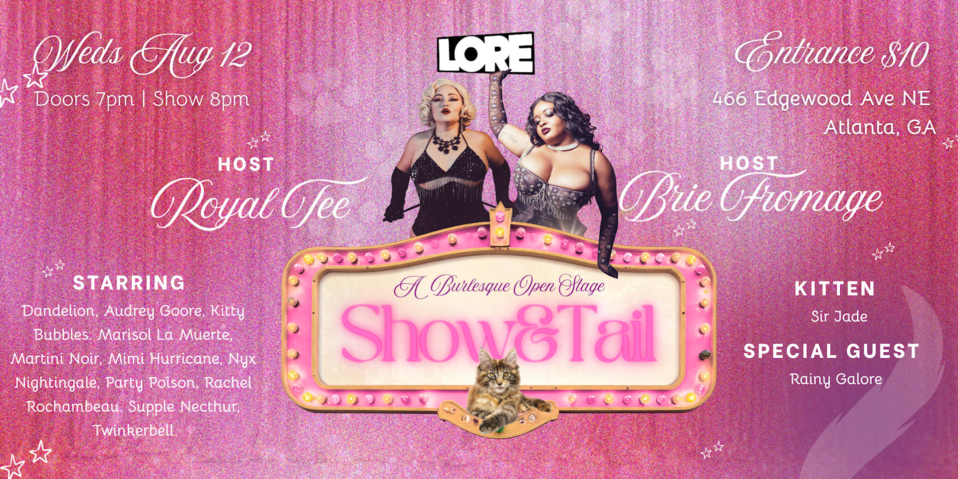 Show & Tail - Burlesque Open Stage Show