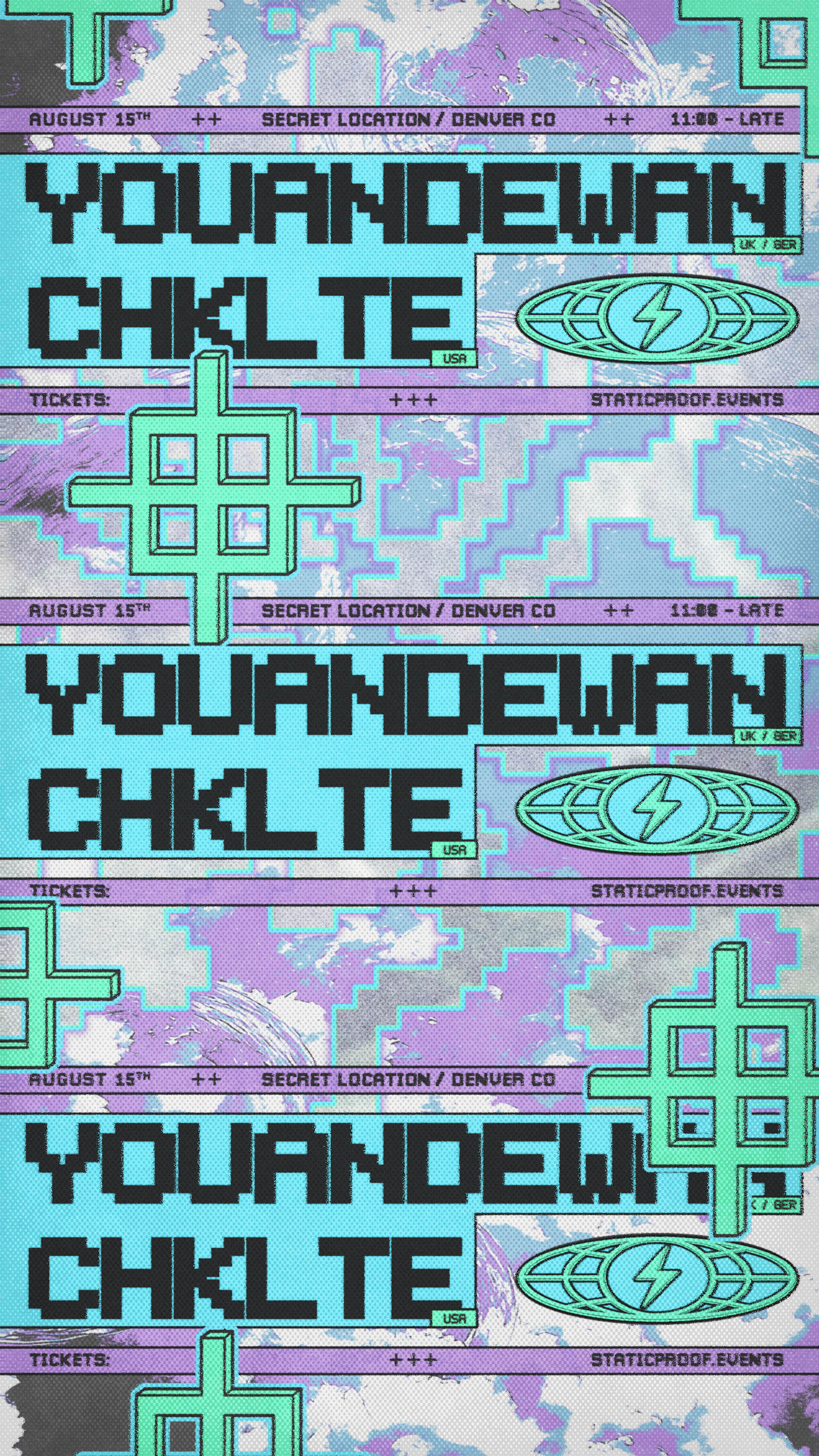 Staticproof Presents: Youandewan + Chklte