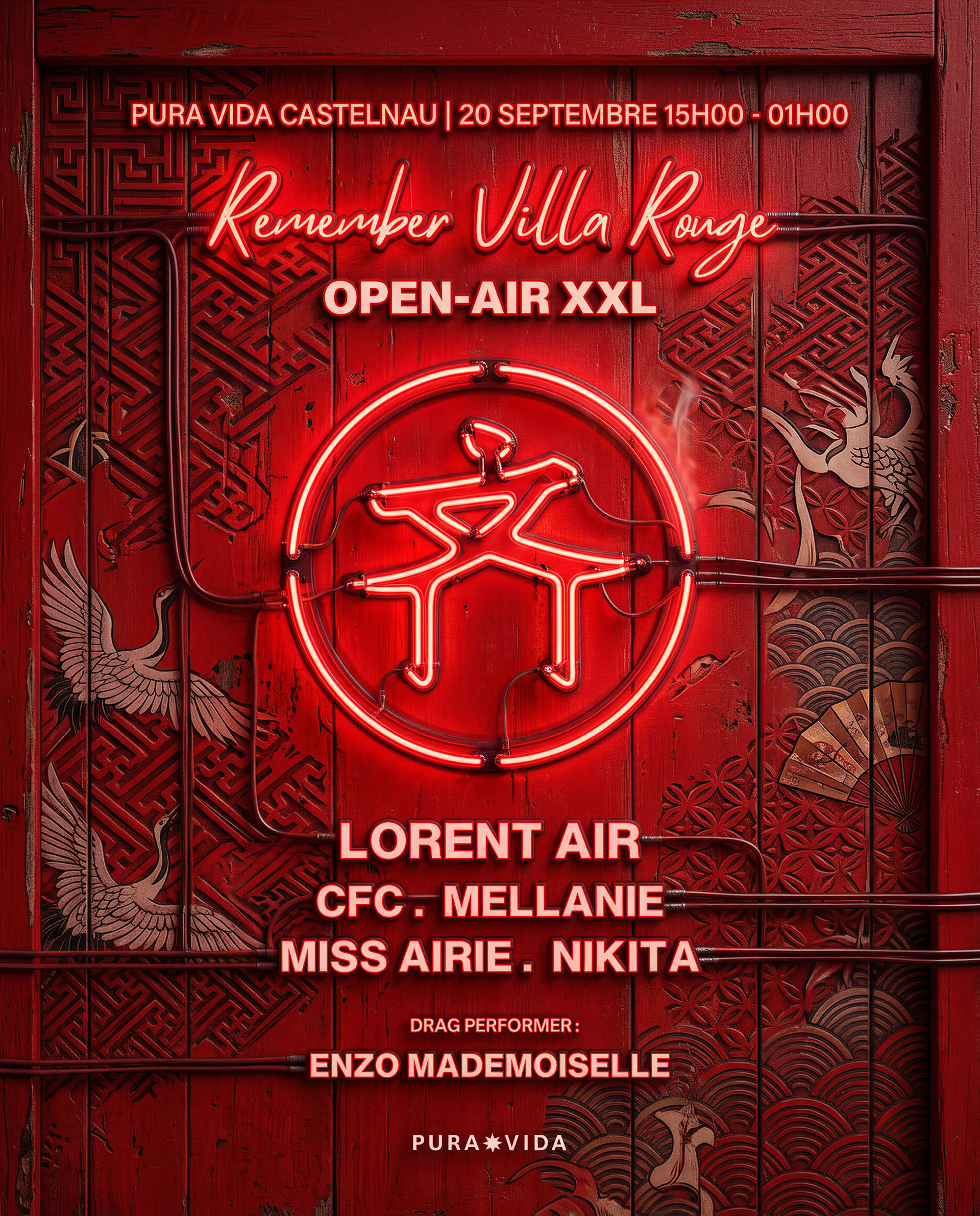 Remember Villa Rouge Open Air Xxl