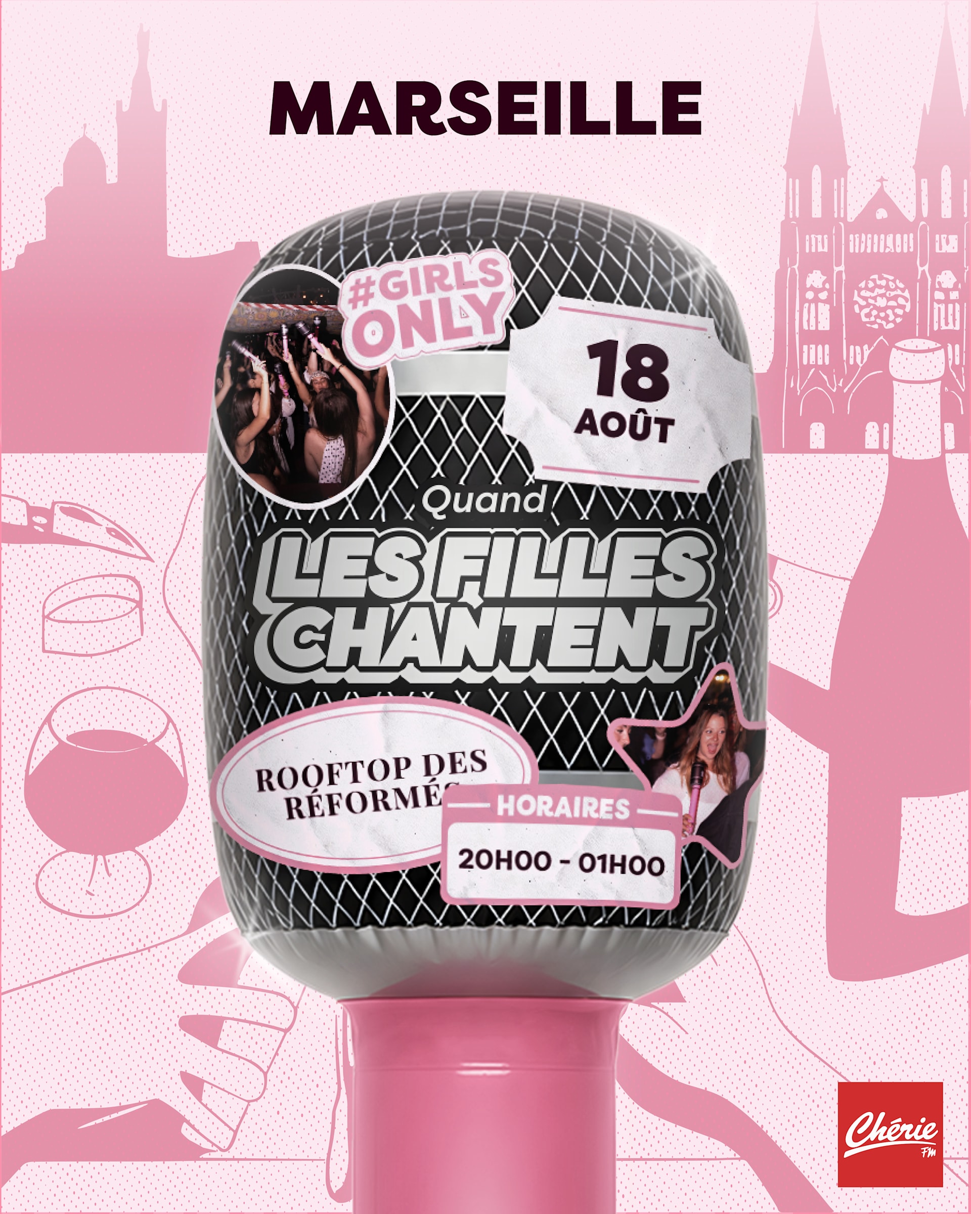 Quand Les Filles Chantent - Le Rooftop Des Réformés Le 18/08
