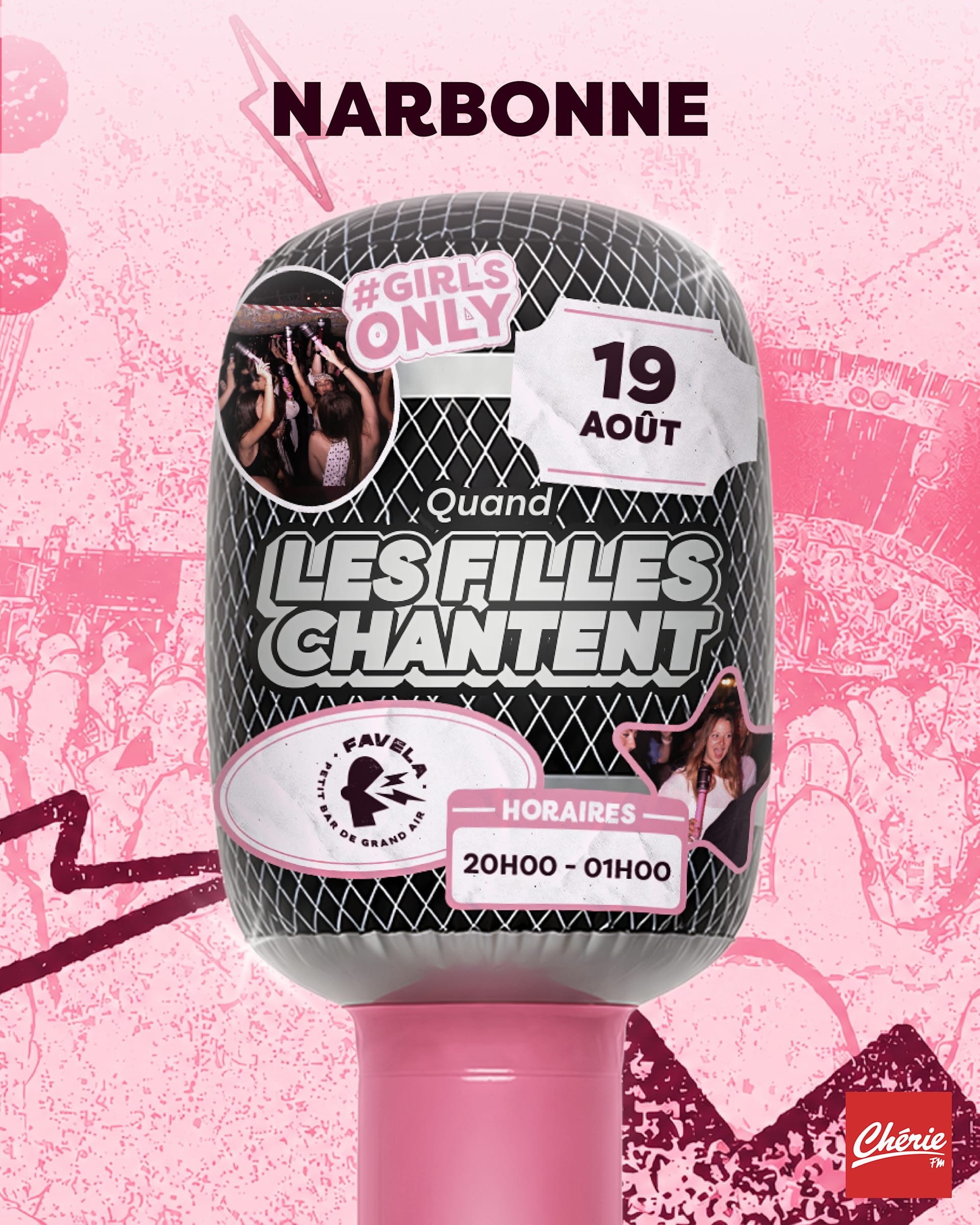 Quand Les Filles Chantent - La Favela Le 19/08