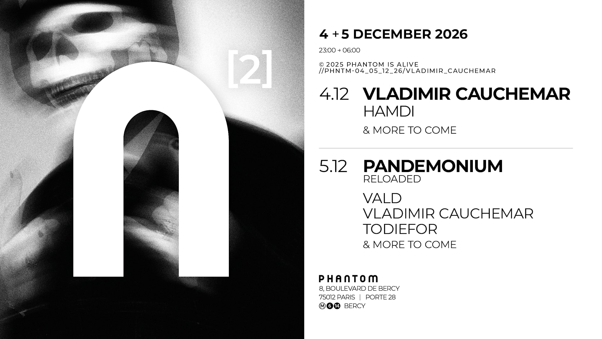 Phantom [2] : Vladimir Cauchemar + Pandemonium Reloaded