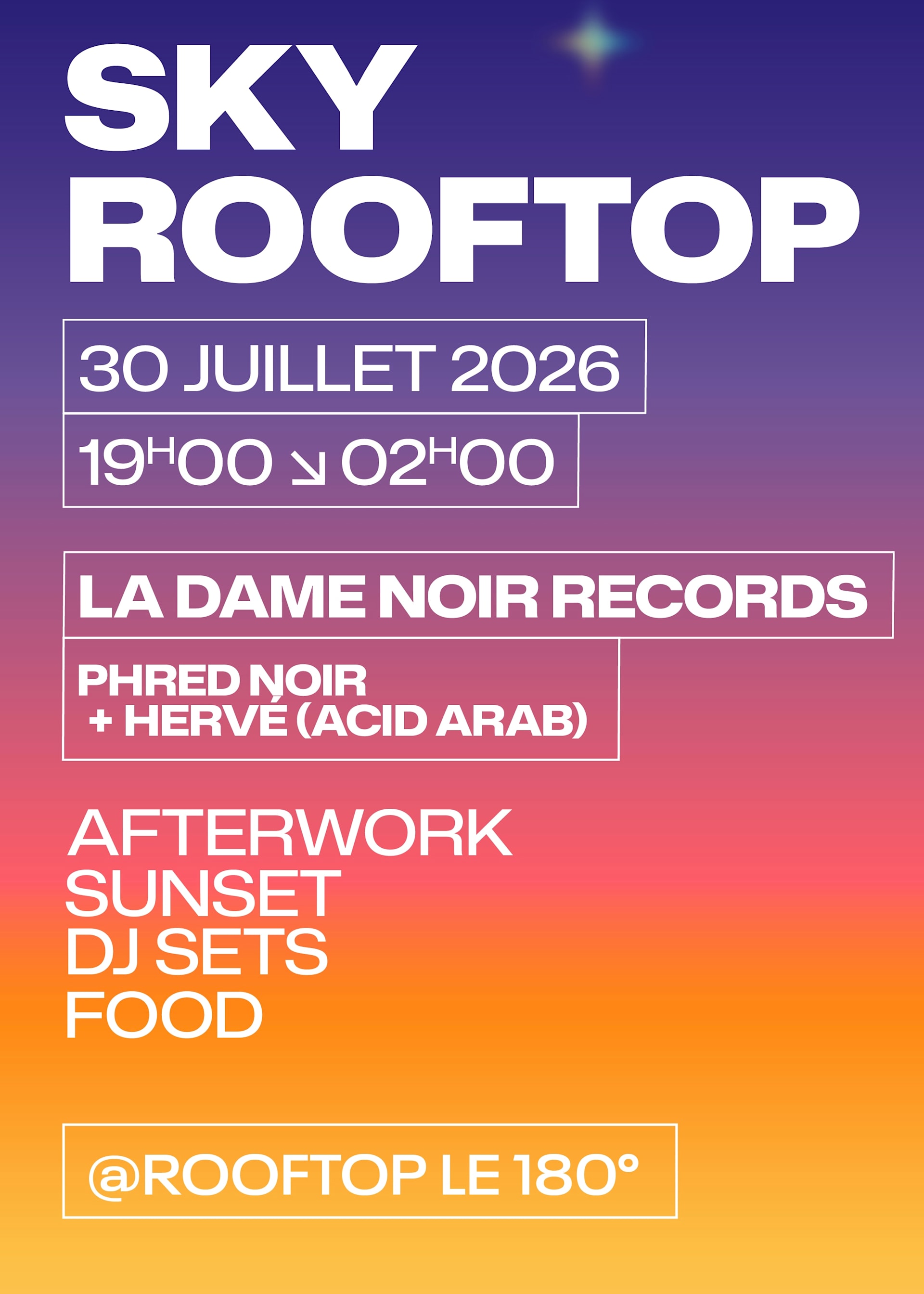 30/07 | Sky Rooftop
