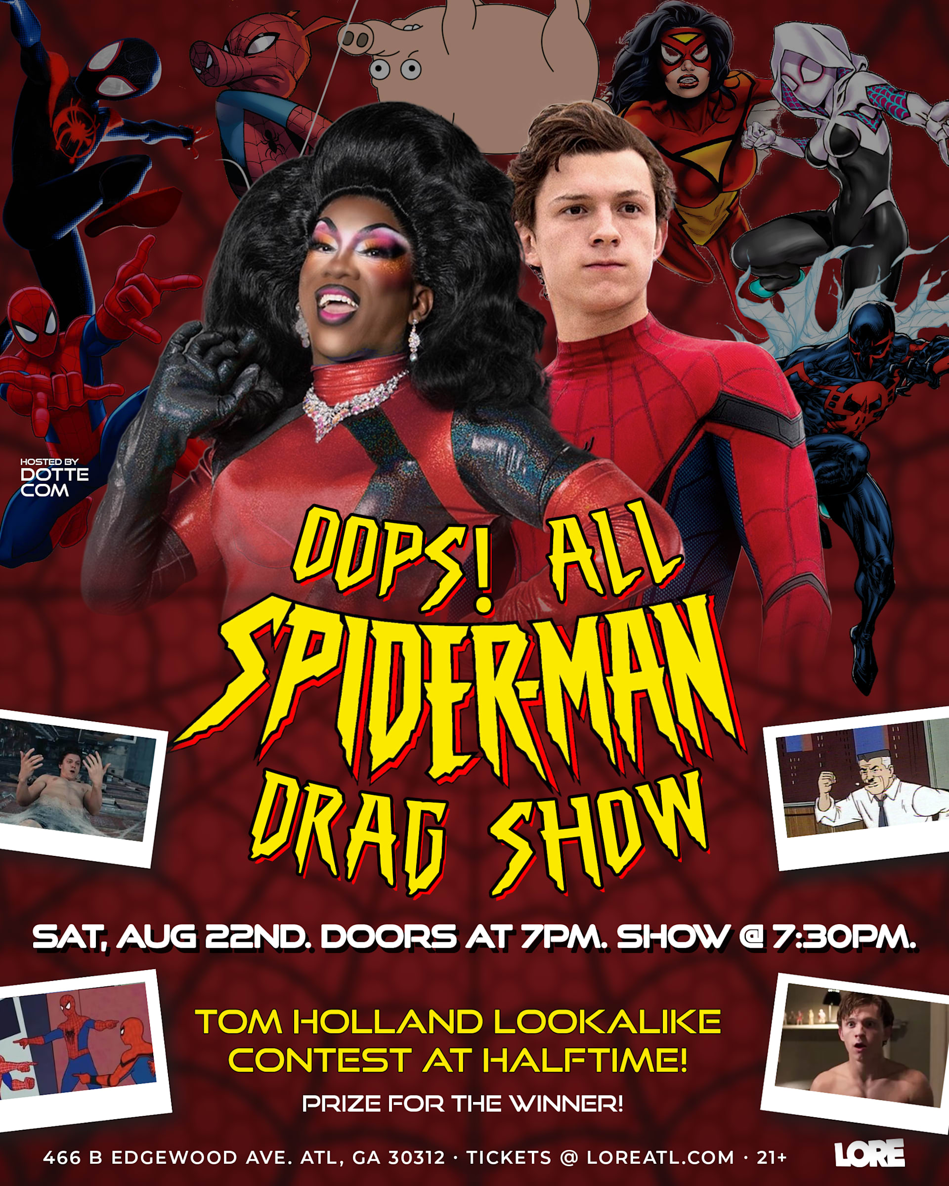 Oops! All Spider-Man Drag Show