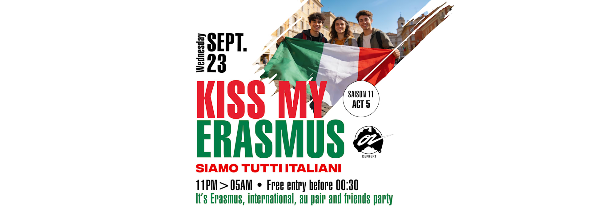 Kiss My Erasmus - 23.09.26