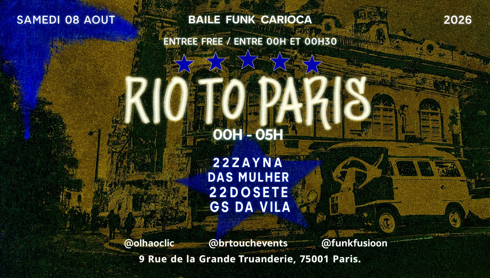🔥 Baile Rio To Paris 🔥  Rexy Paris
