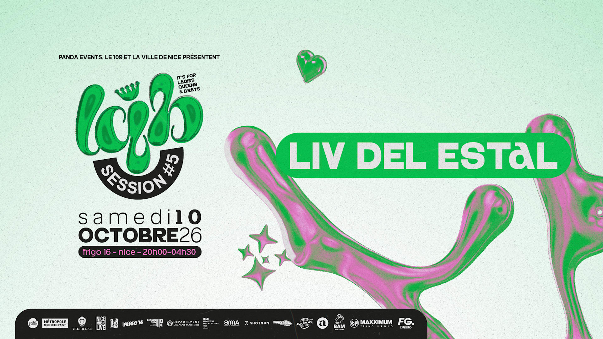 Lqb Session #5 : LIV Del Estal @ Frigo 16