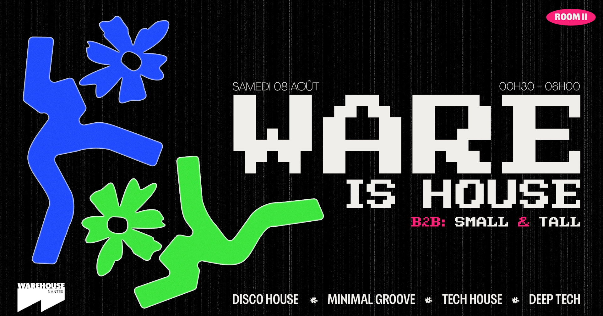 Small & Tall En Room 2 Du Warehouse !