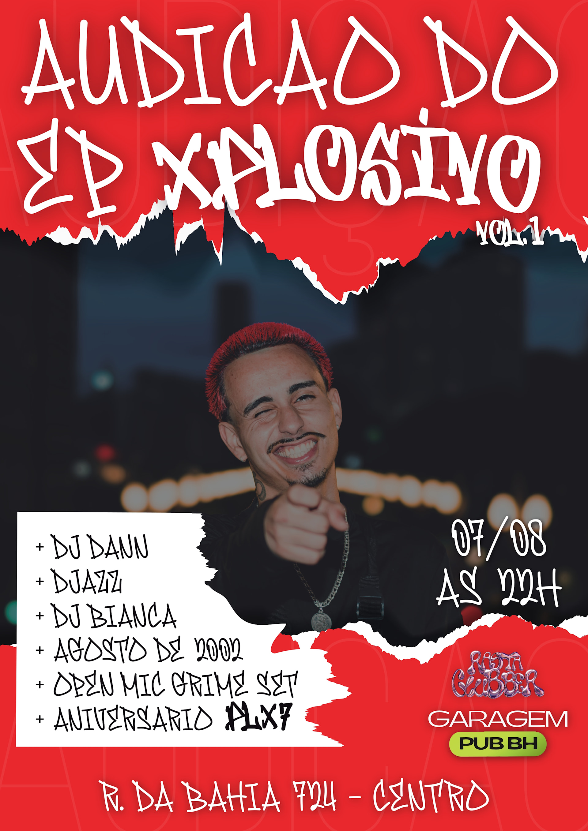 Audição Xplosivo Vol.1 + Rolê De Bass