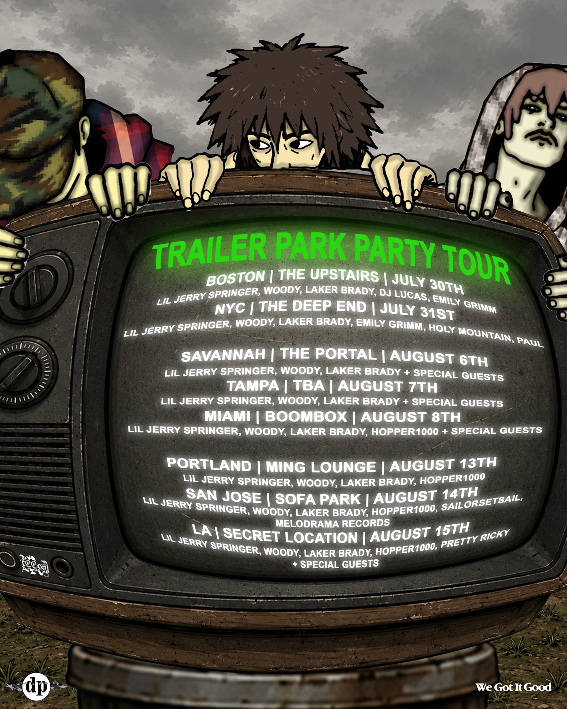 Tampa Trailer Park Party Tour