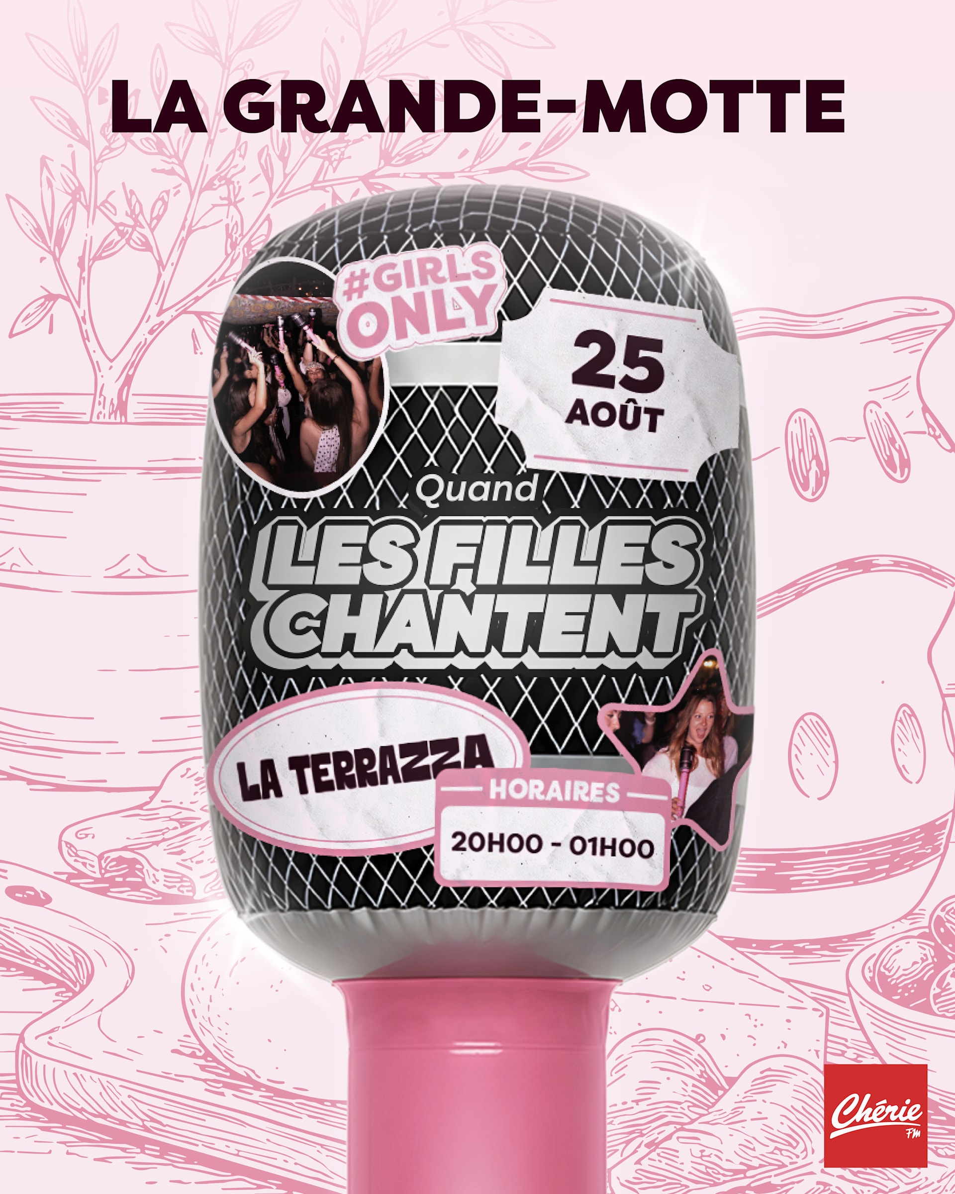 Quand Les Filles Chantent - La Terrazza Le 25/08